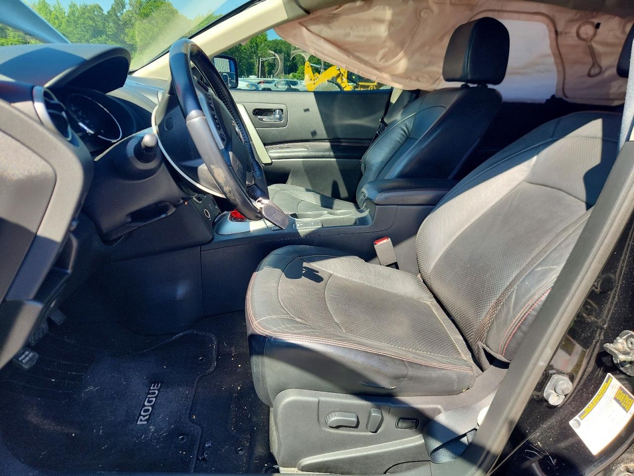 2012 Nissan Rogue S Black vin: JN8AS5MV3CW363156