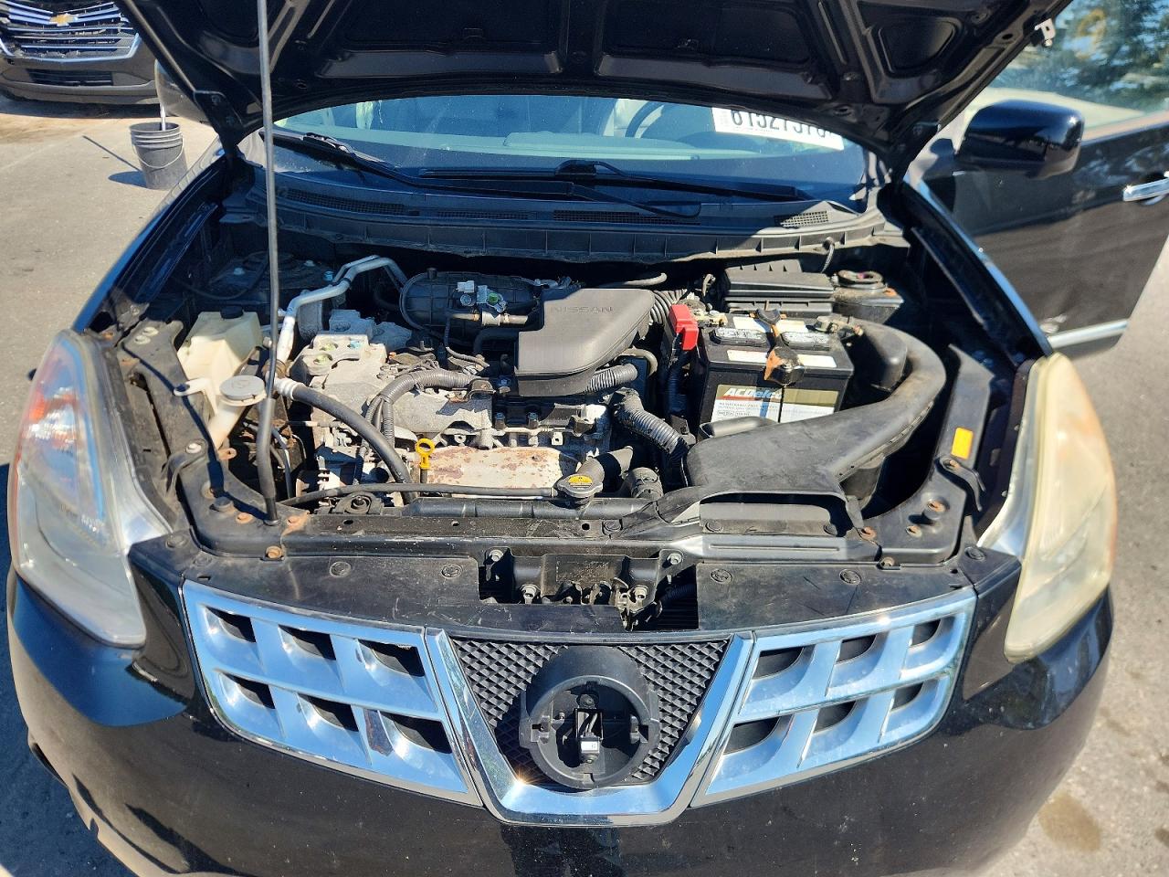 2012 Nissan Rogue S Black vin: JN8AS5MV3CW363156
