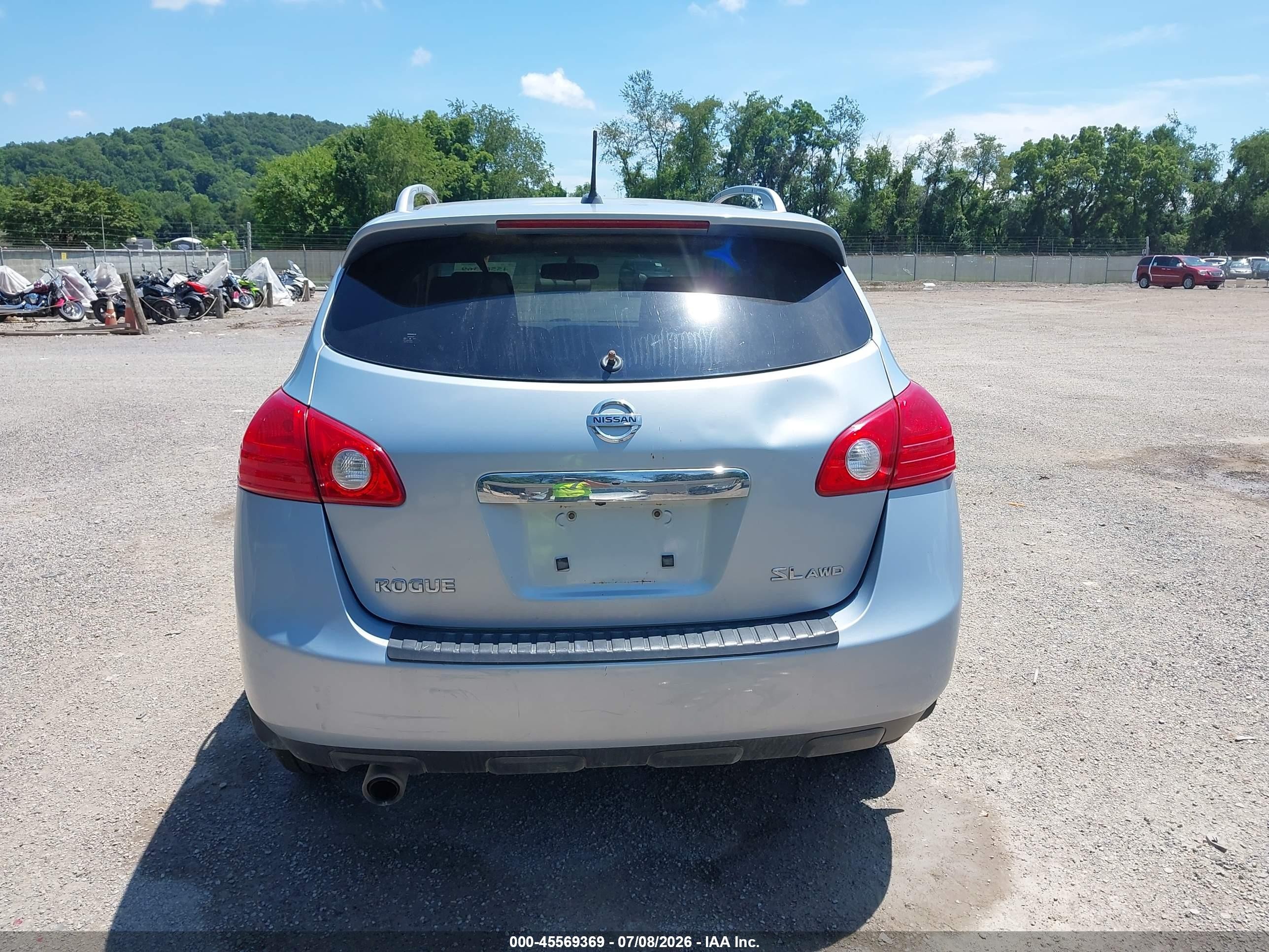 2012 Nissan Rogue Sv W/sl Pkg Silver vin: JN8AS5MV3CW366784
