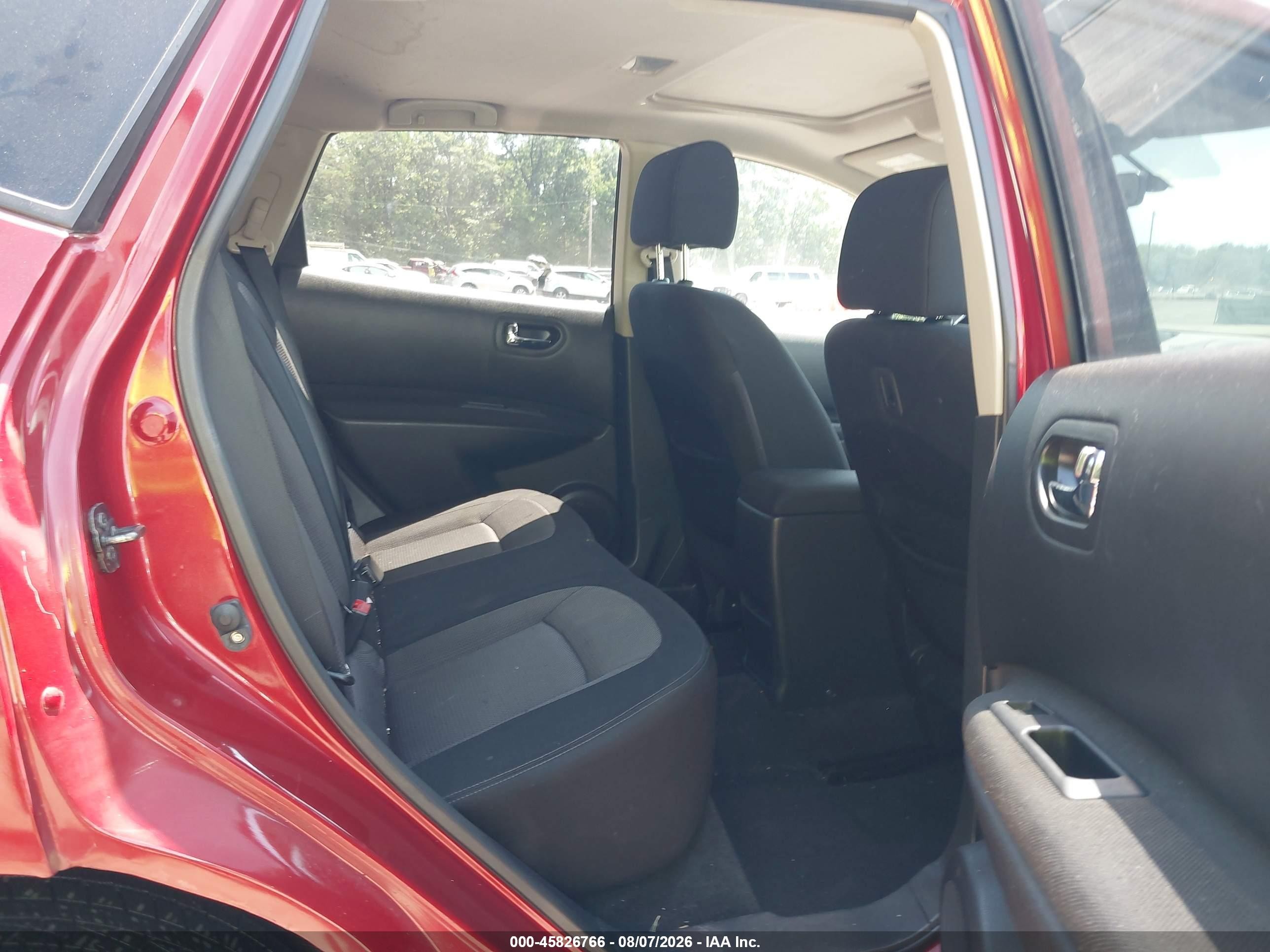 2012 Nissan Rogue Sv Red vin: JN8AS5MV3CW371340