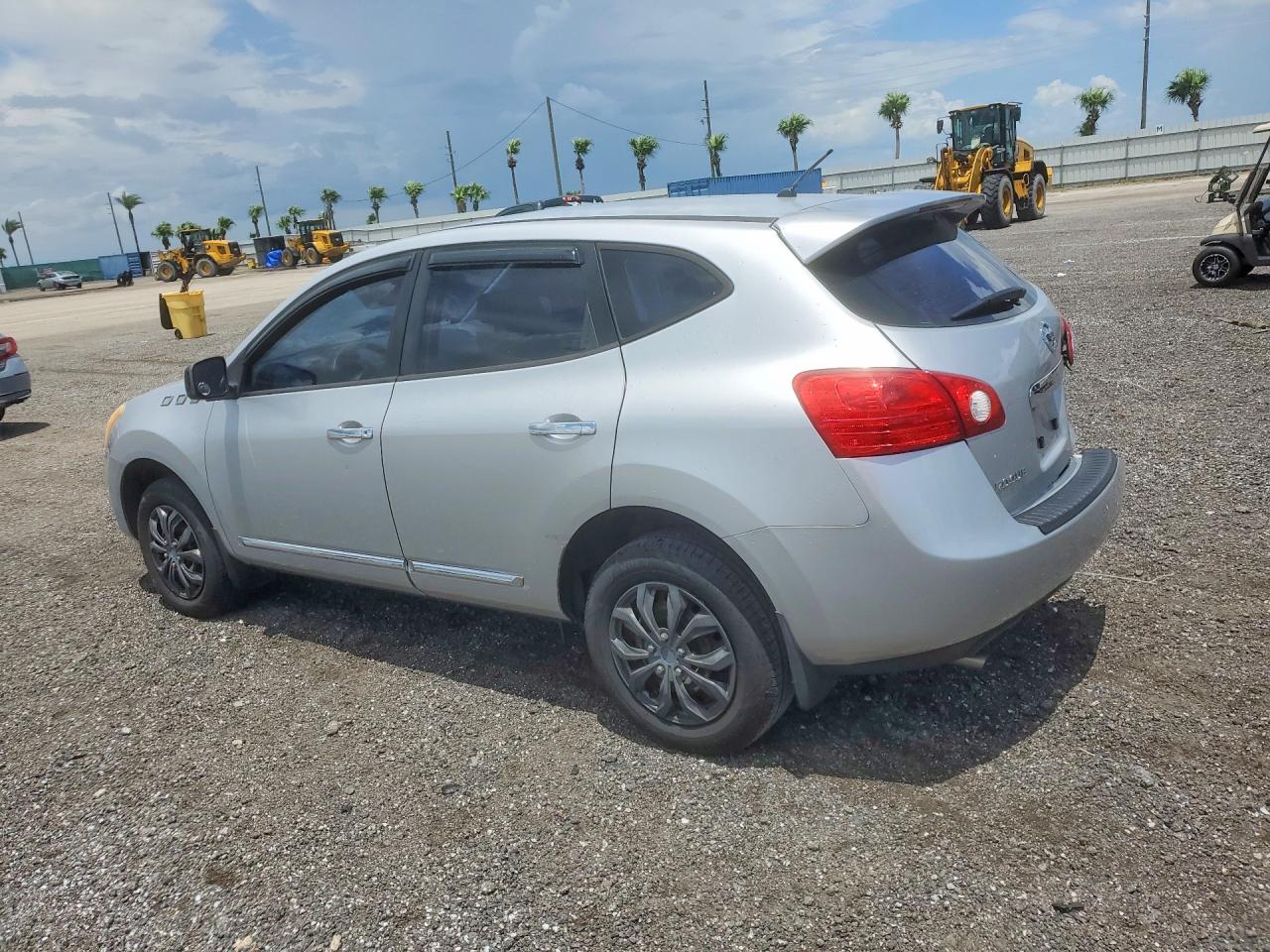 2012 Nissan Rogue S Silver vin: JN8AS5MV3CW378000