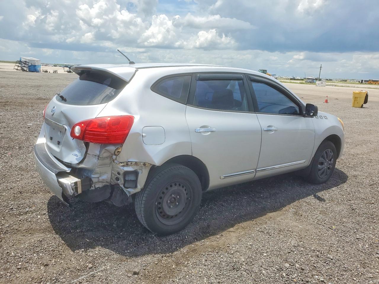 2012 Nissan Rogue S Silver vin: JN8AS5MV3CW378000