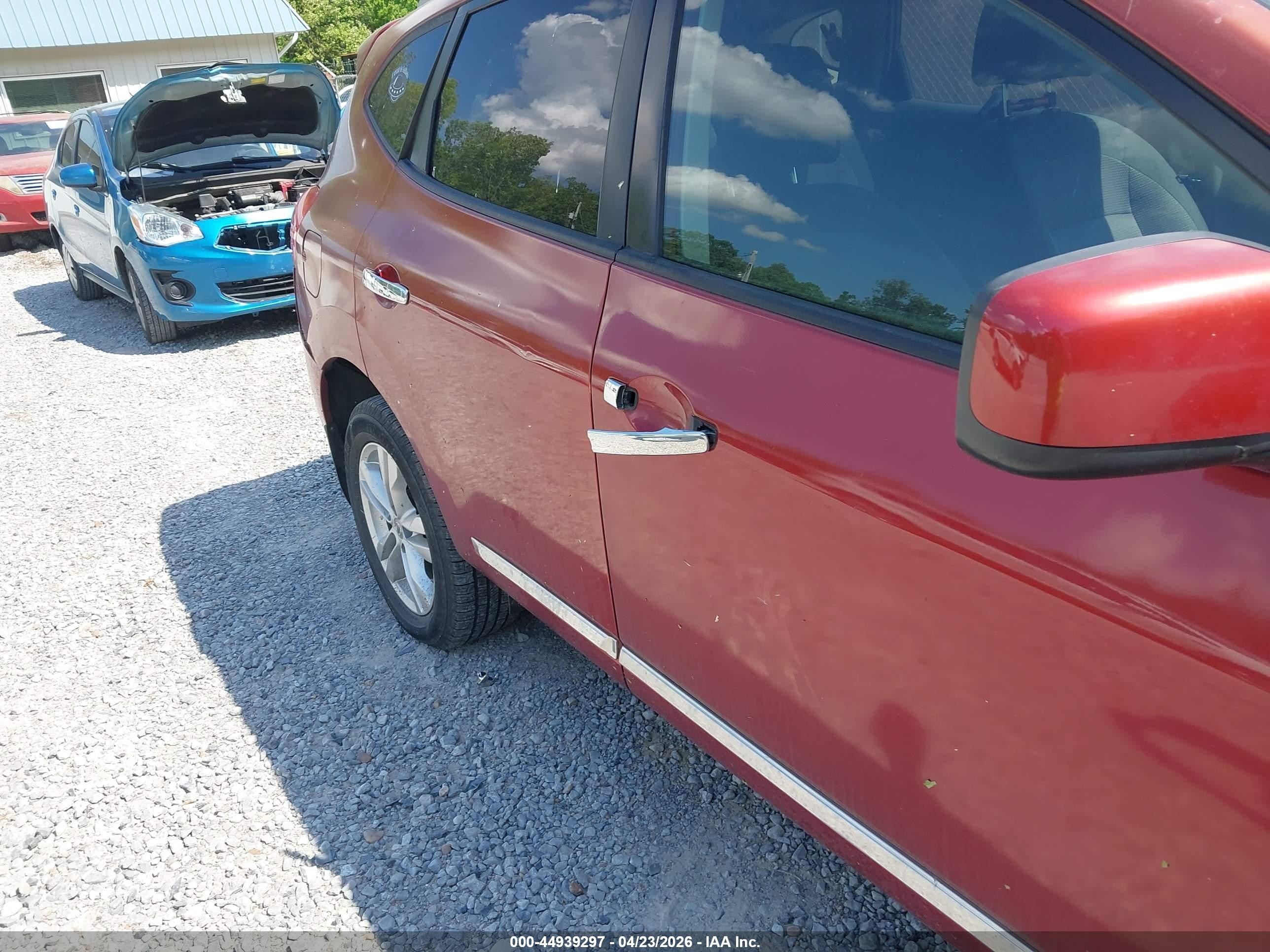 2012 Nissan Rogue Sv Red vin: JN8AS5MV3CW390163