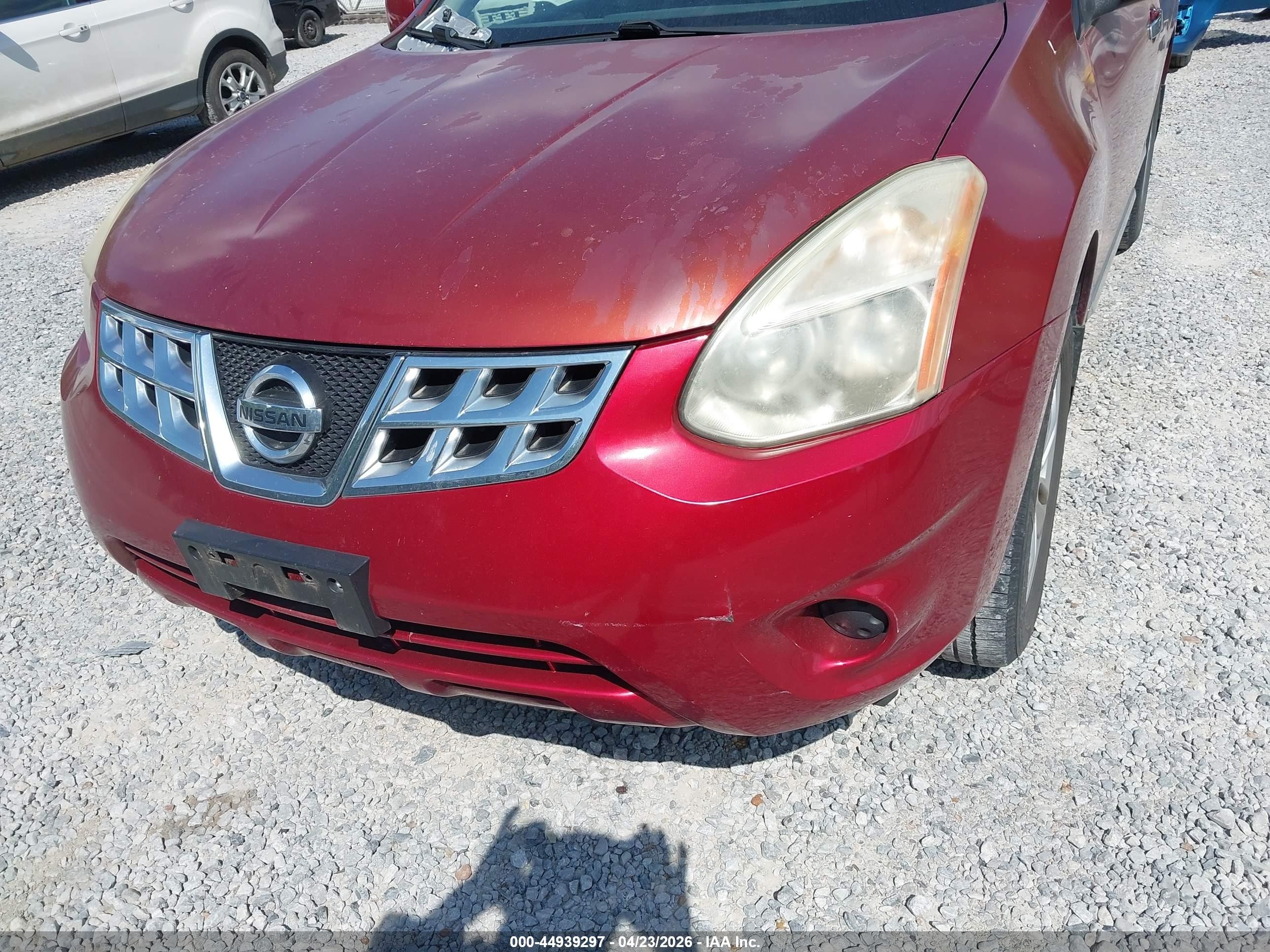 2012 Nissan Rogue Sv Red vin: JN8AS5MV3CW390163