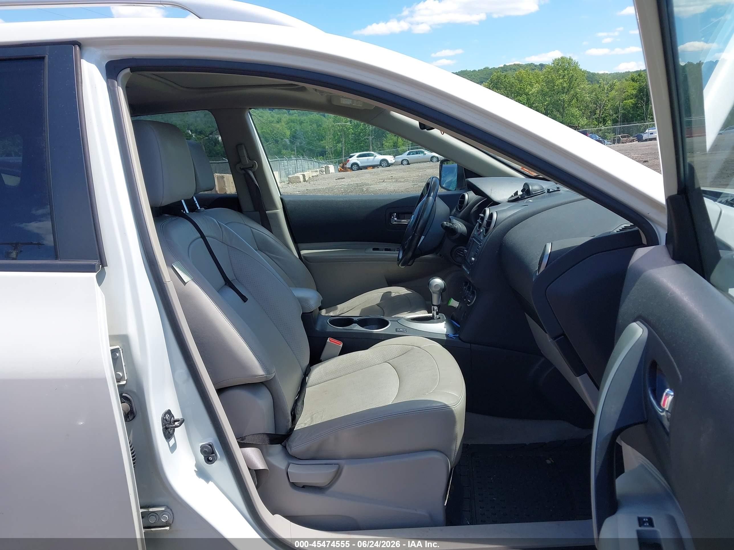 2012 Nissan Rogue Sv W/sl Pkg White vin: JN8AS5MV3CW392589