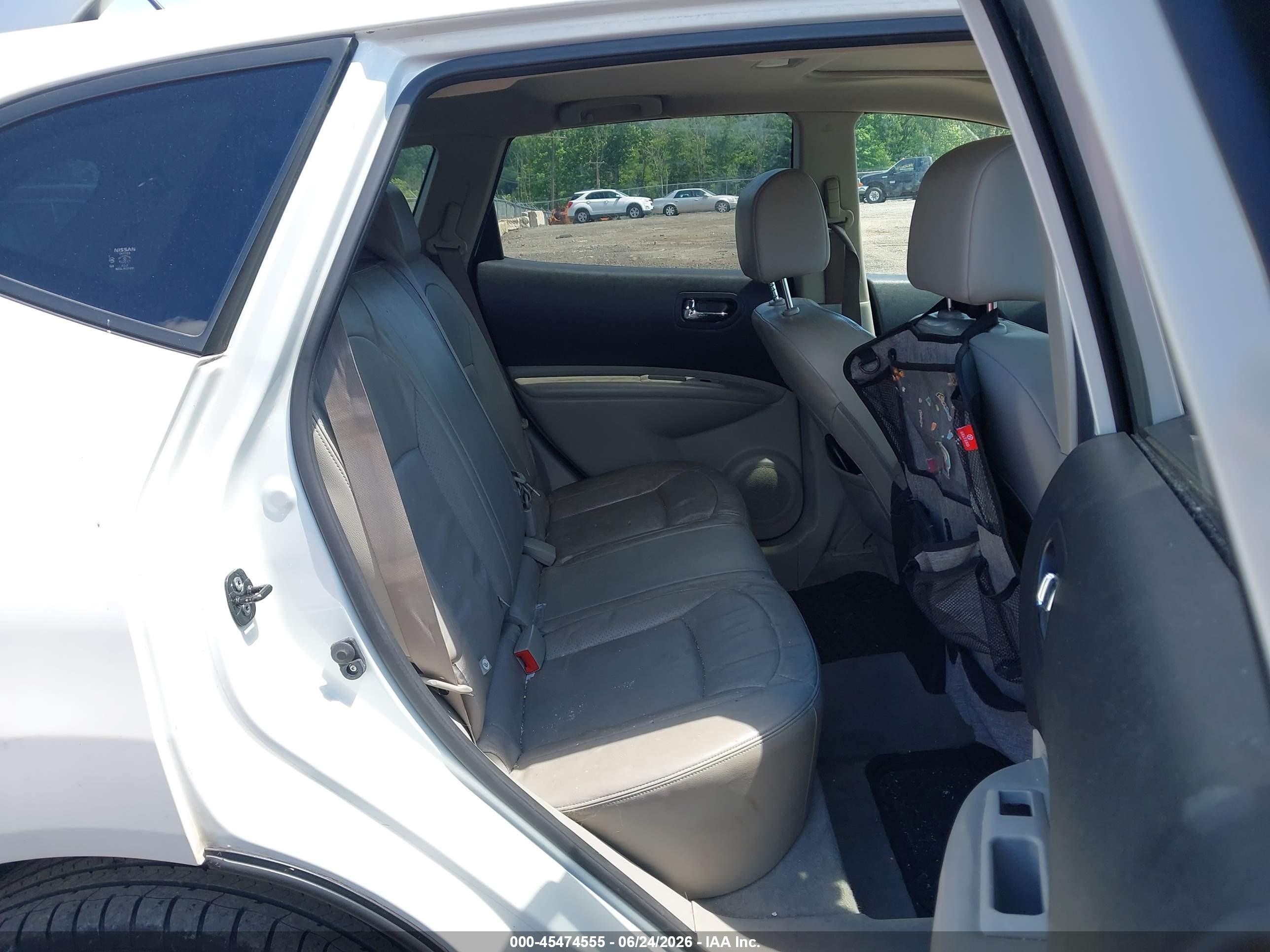 2012 Nissan Rogue Sv W/sl Pkg White vin: JN8AS5MV3CW392589