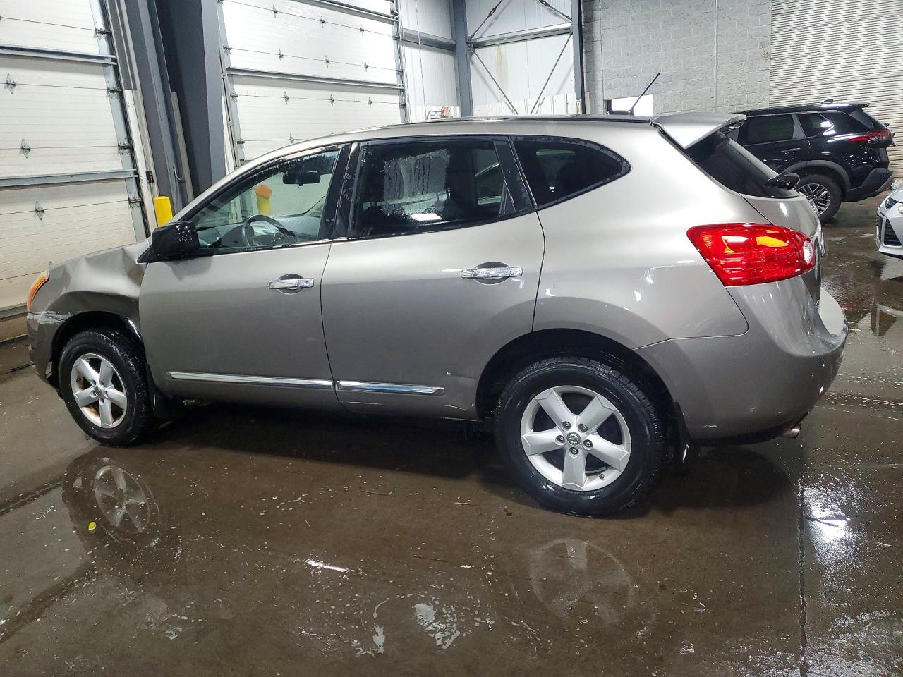 2012 Nissan Rogue S Gray vin: JN8AS5MV3CW396044