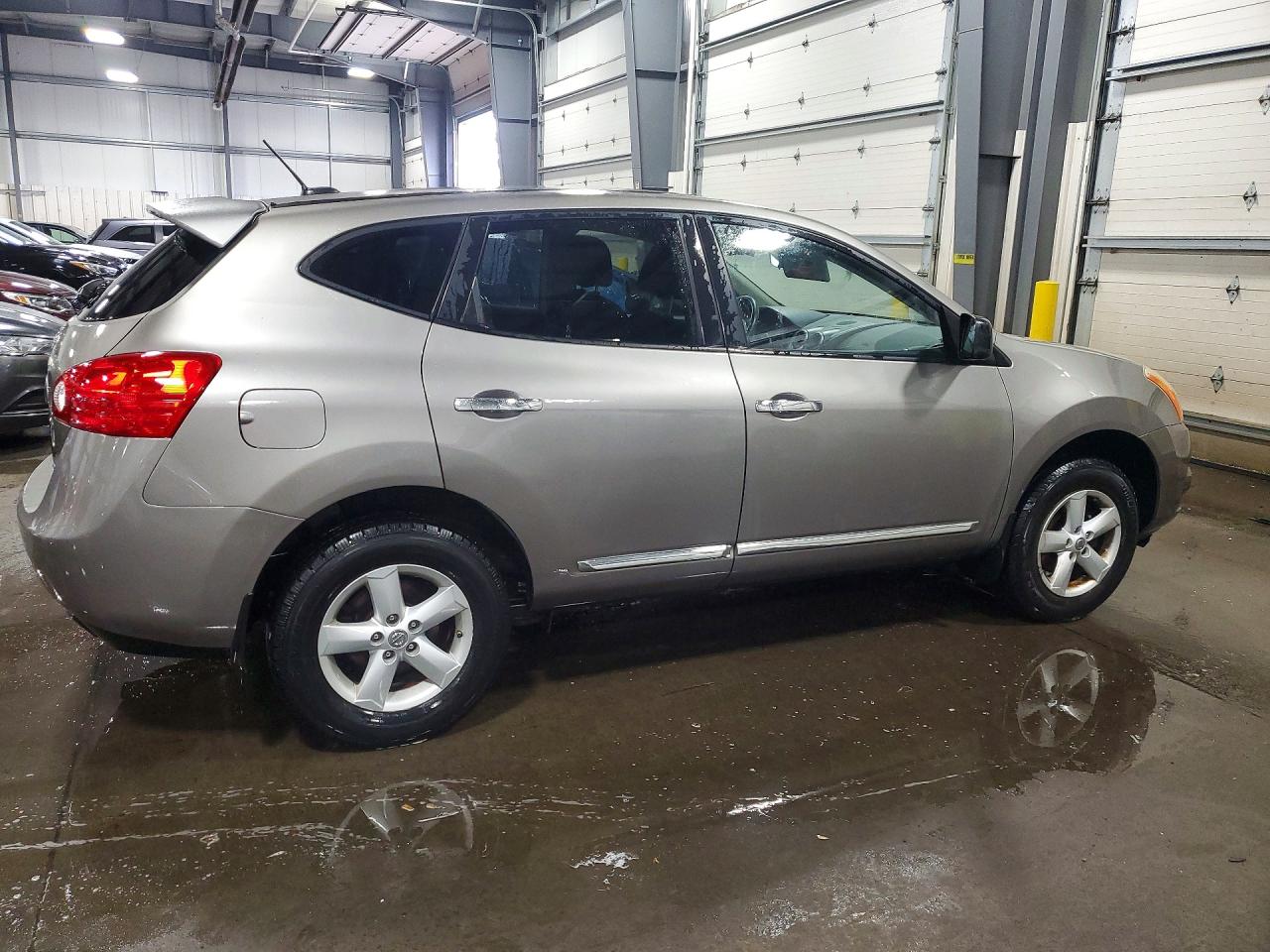 2012 Nissan Rogue S Gray vin: JN8AS5MV3CW396044