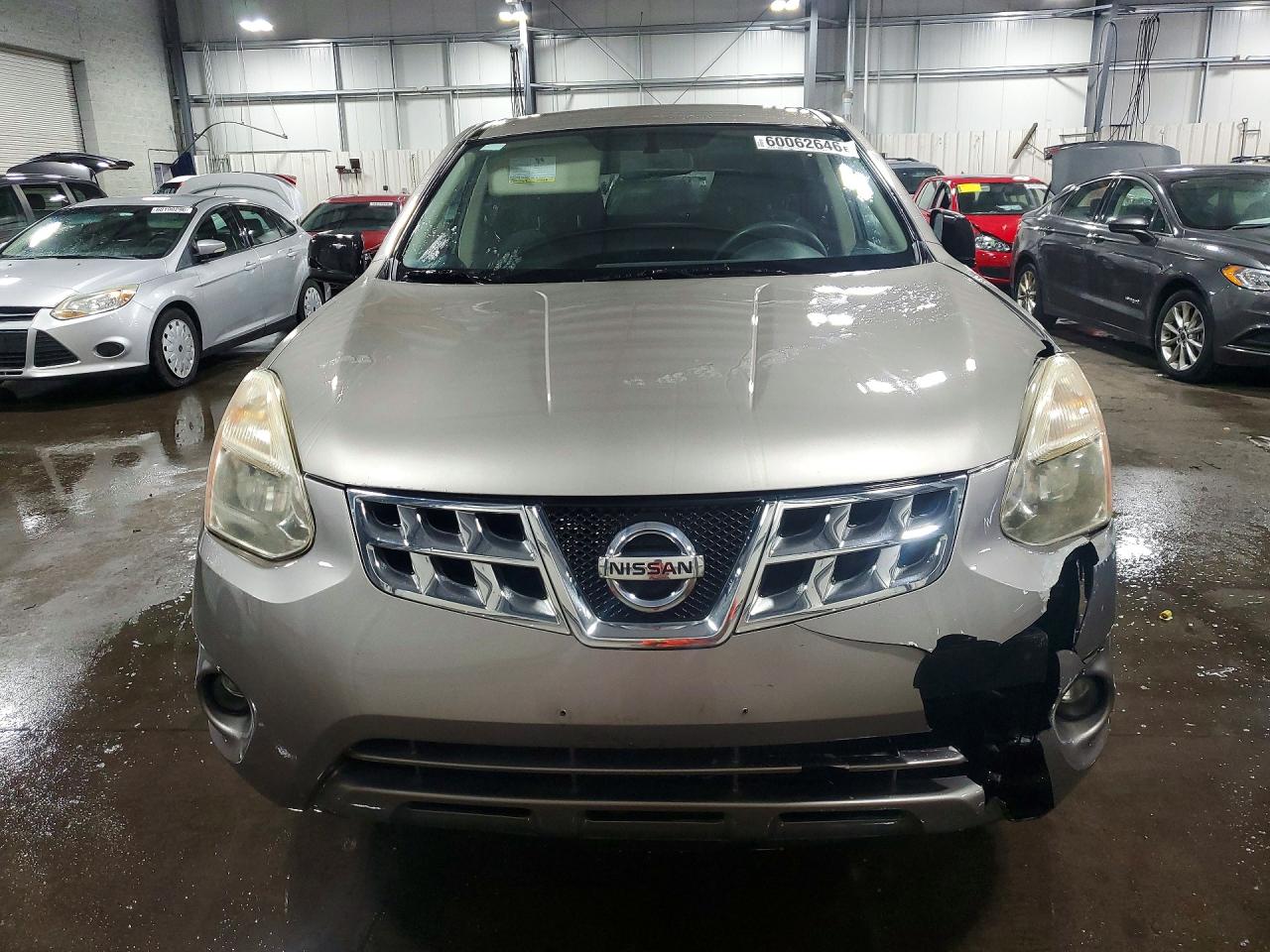 2012 Nissan Rogue S Gray vin: JN8AS5MV3CW396044