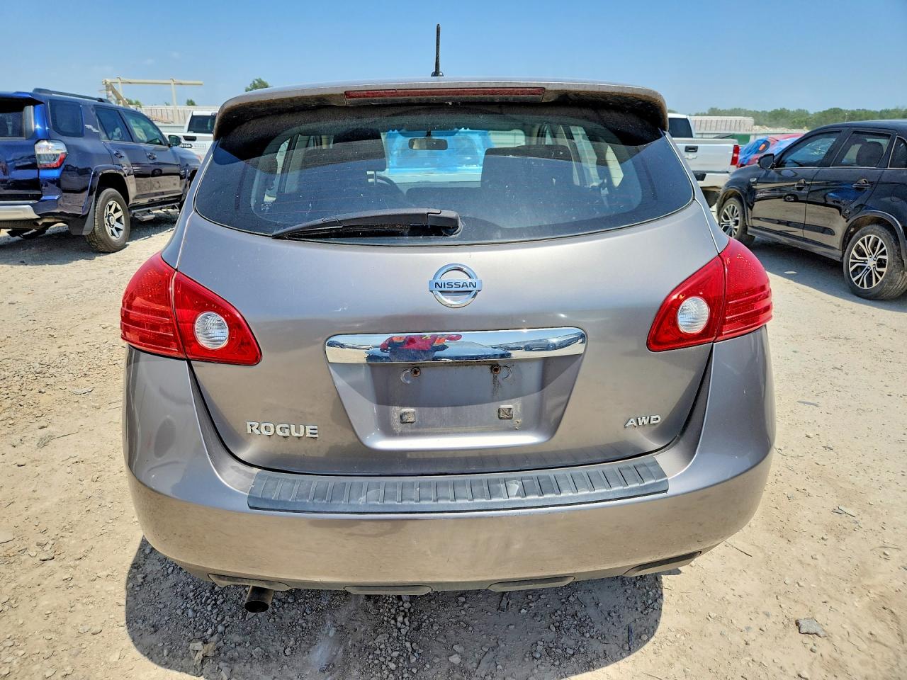 2012 Nissan Rogue S Серый vin: JN8AS5MV3CW406555
