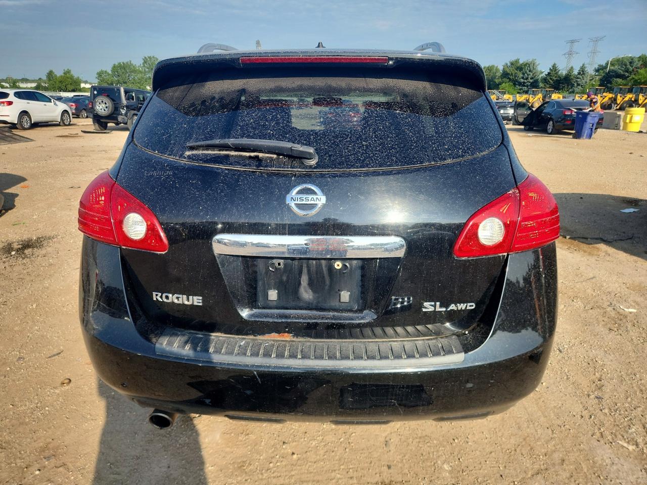 2012 Nissan Rogue S Черный vin: JN8AS5MV3CW407785