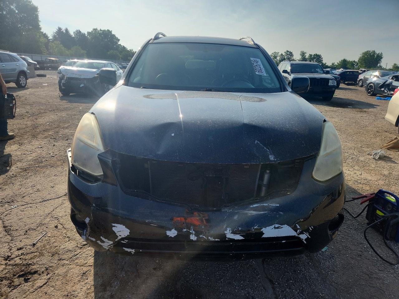 2012 Nissan Rogue S Черный vin: JN8AS5MV3CW407785