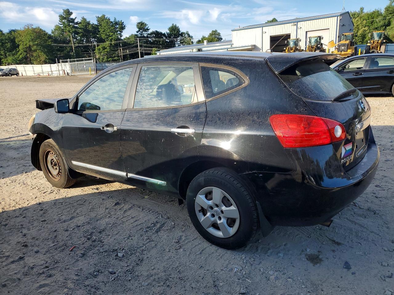 2012 Nissan Rogue S Black vin: JN8AS5MV3CW410279