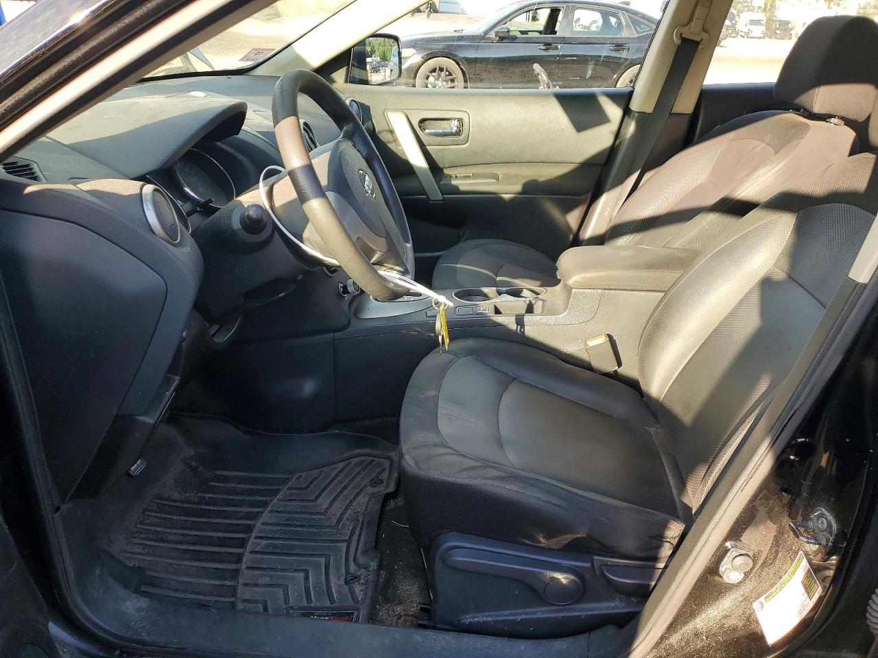 2012 Nissan Rogue S Black vin: JN8AS5MV3CW410279