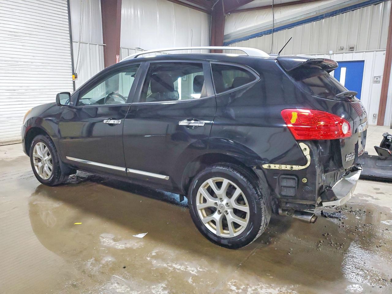 2012 Nissan Rogue S Black vin: JN8AS5MV3CW411786