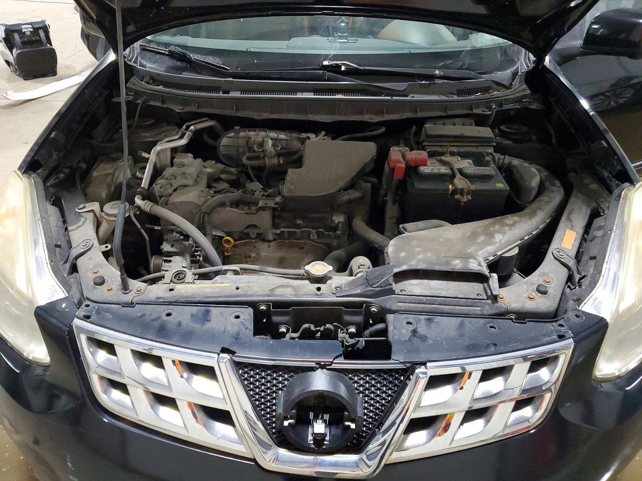 2012 Nissan Rogue S Black vin: JN8AS5MV3CW411786