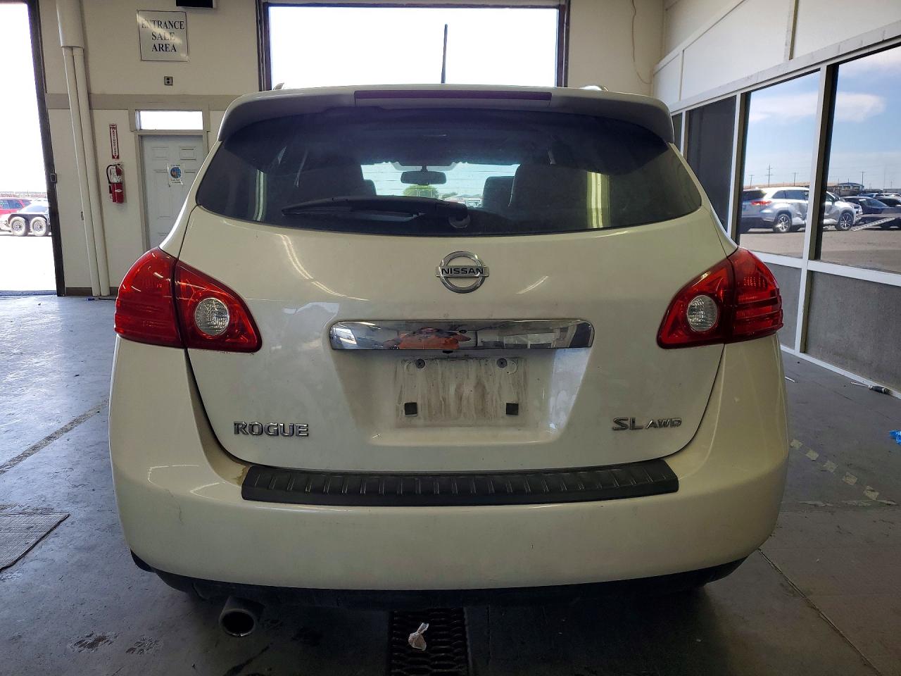 2012 Nissan Rogue S White vin: JN8AS5MV3CW411982