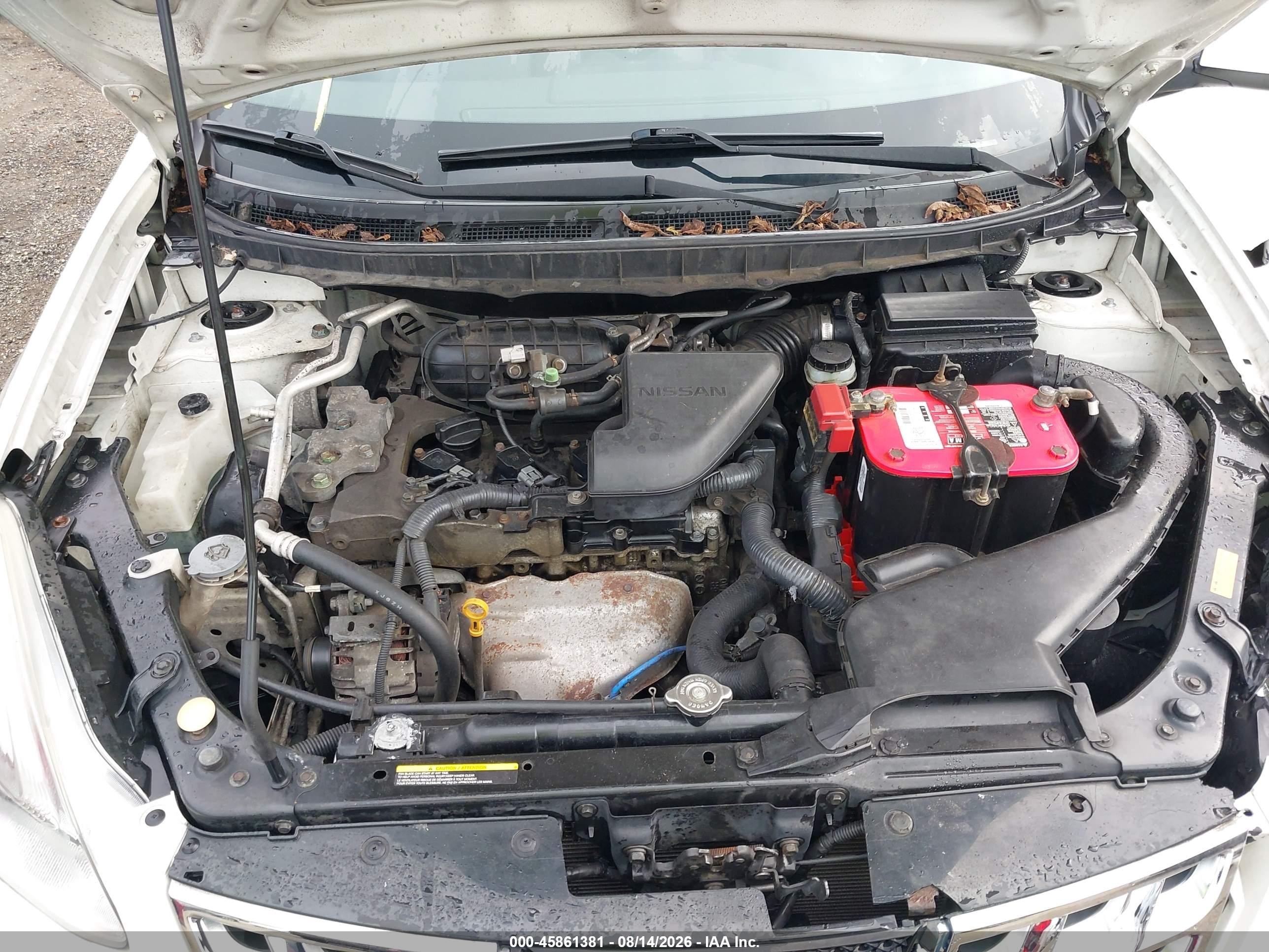 2012 Nissan Rogue Sv W/sl Pkg Белый vin: JN8AS5MV3CW419449
