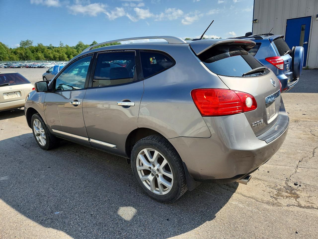 2012 Nissan Rogue S Серебряный vin: JN8AS5MV3CW420200