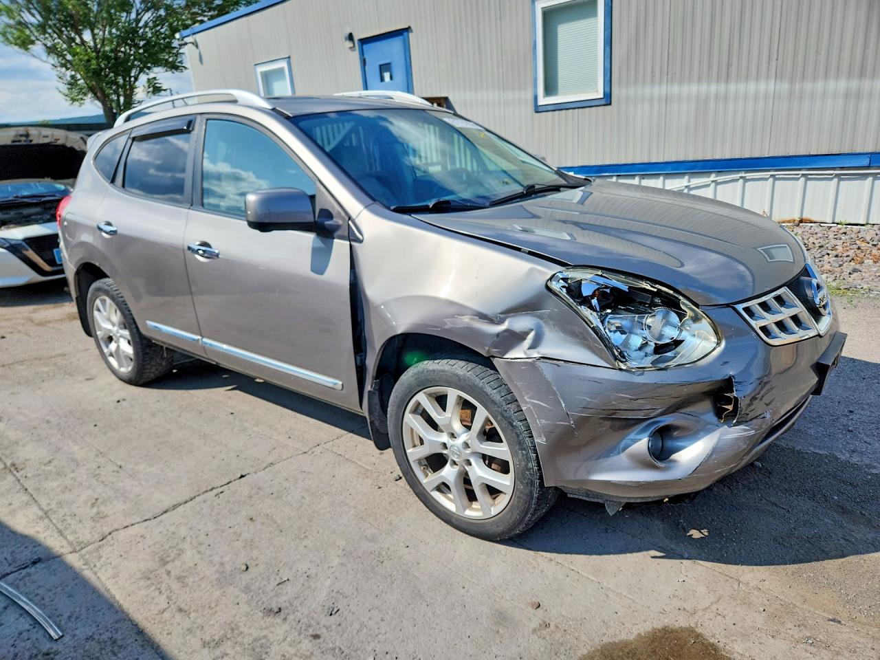 2012 Nissan Rogue S Серебряный vin: JN8AS5MV3CW420200