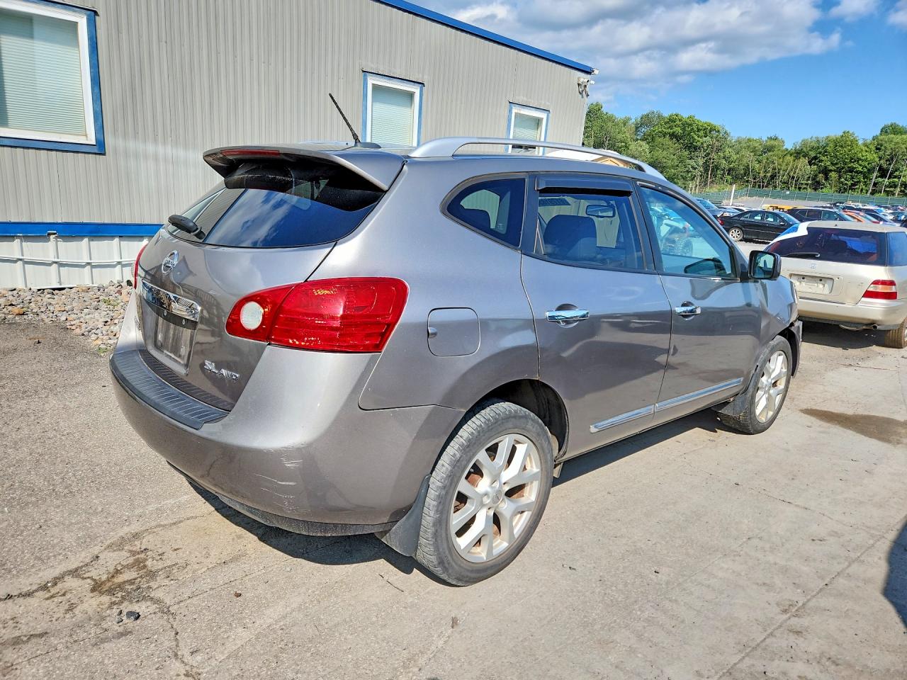 2012 Nissan Rogue S Серебряный vin: JN8AS5MV3CW420200