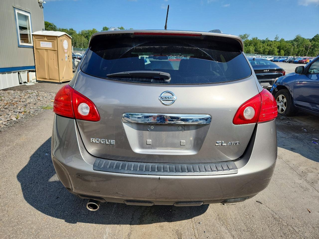 2012 Nissan Rogue S Серебряный vin: JN8AS5MV3CW420200
