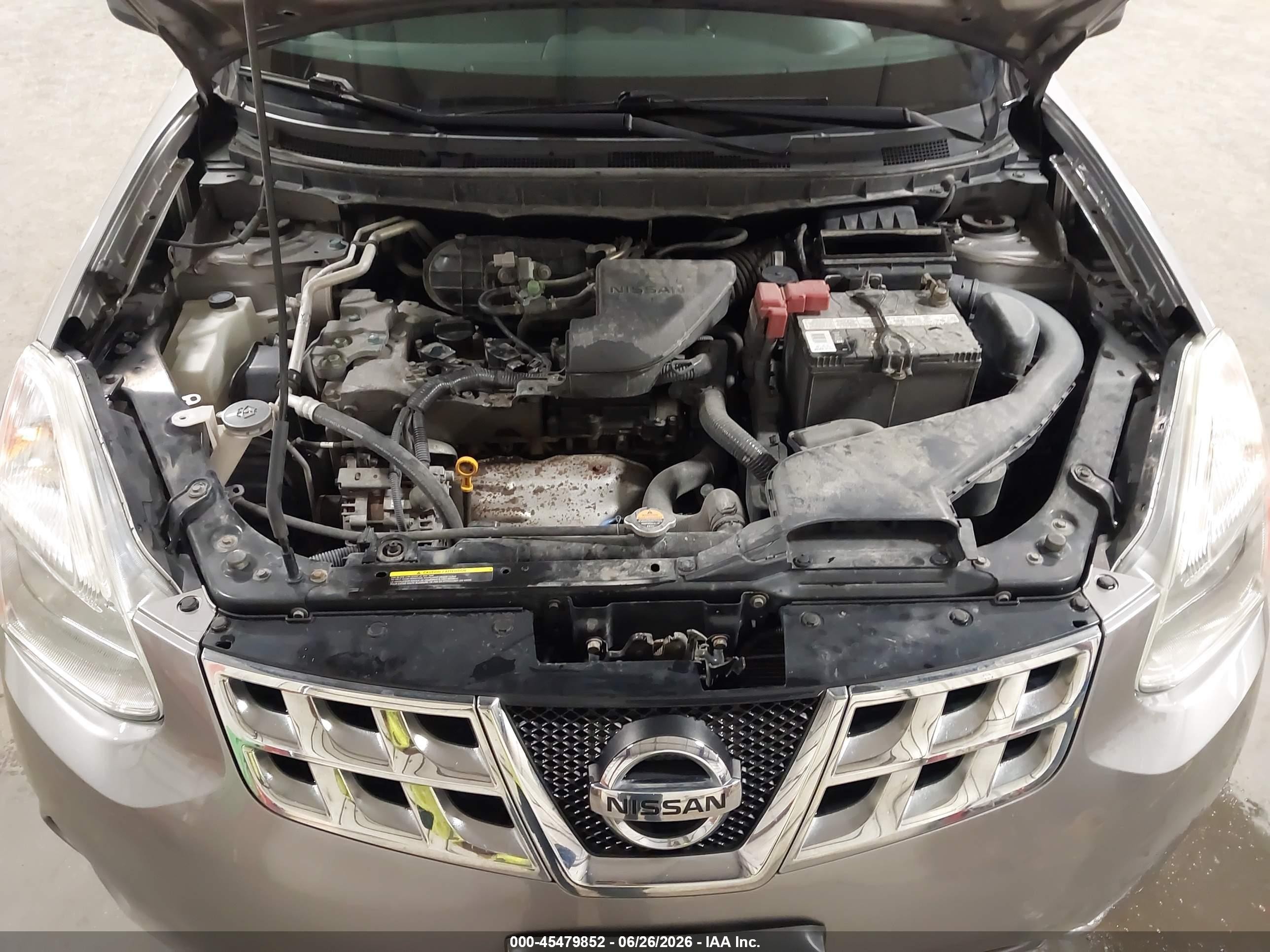 2012 Nissan Rogue Sv Gray vin: JN8AS5MV3CW701767