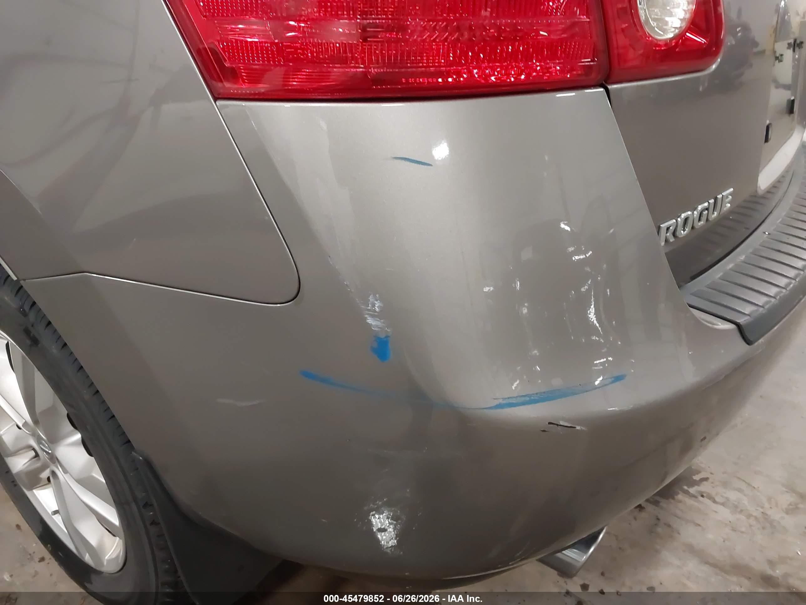 2012 Nissan Rogue Sv Gray vin: JN8AS5MV3CW701767