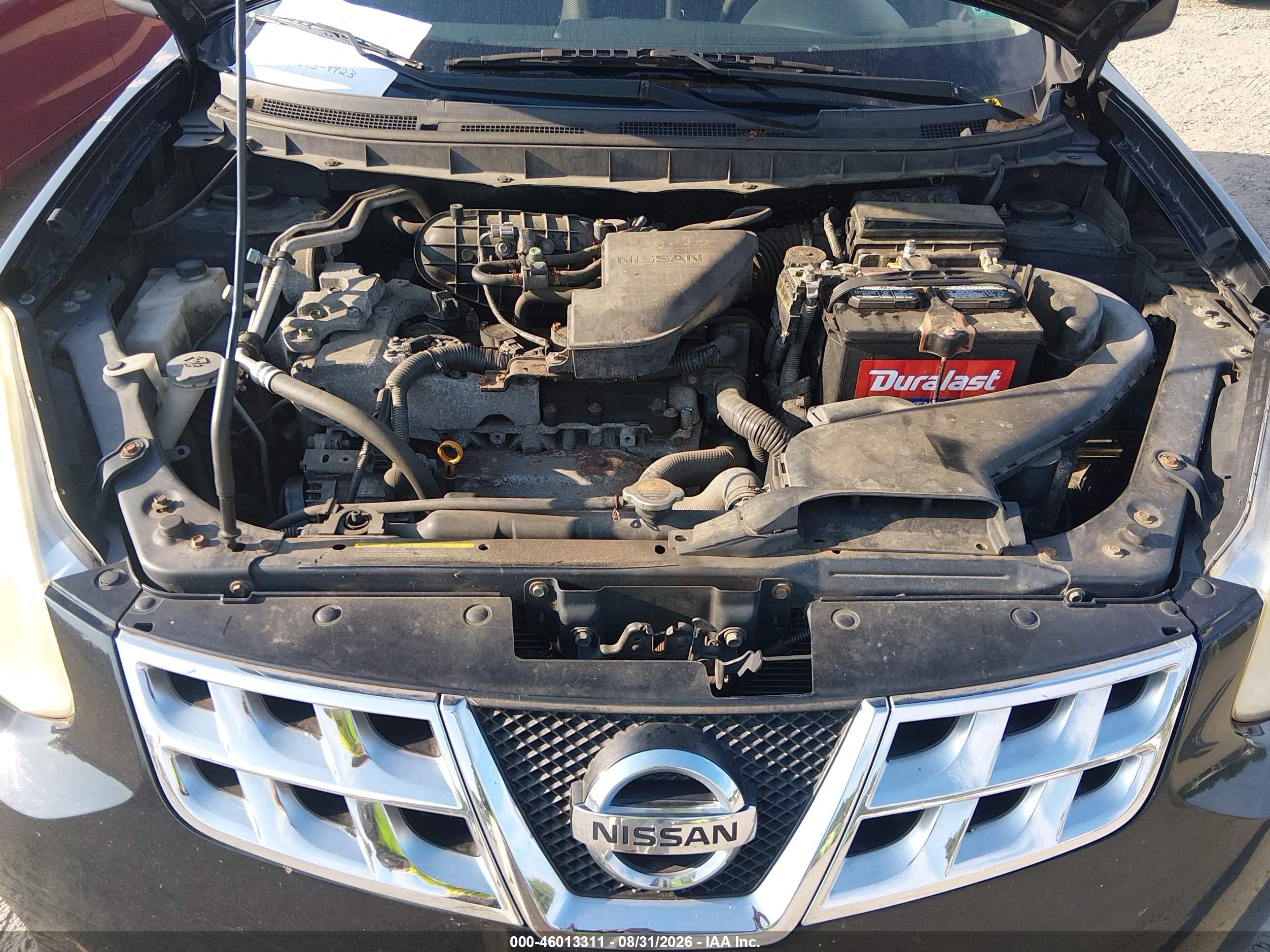 2012 Nissan Rogue S Black vin: JN8AS5MV3CW702062