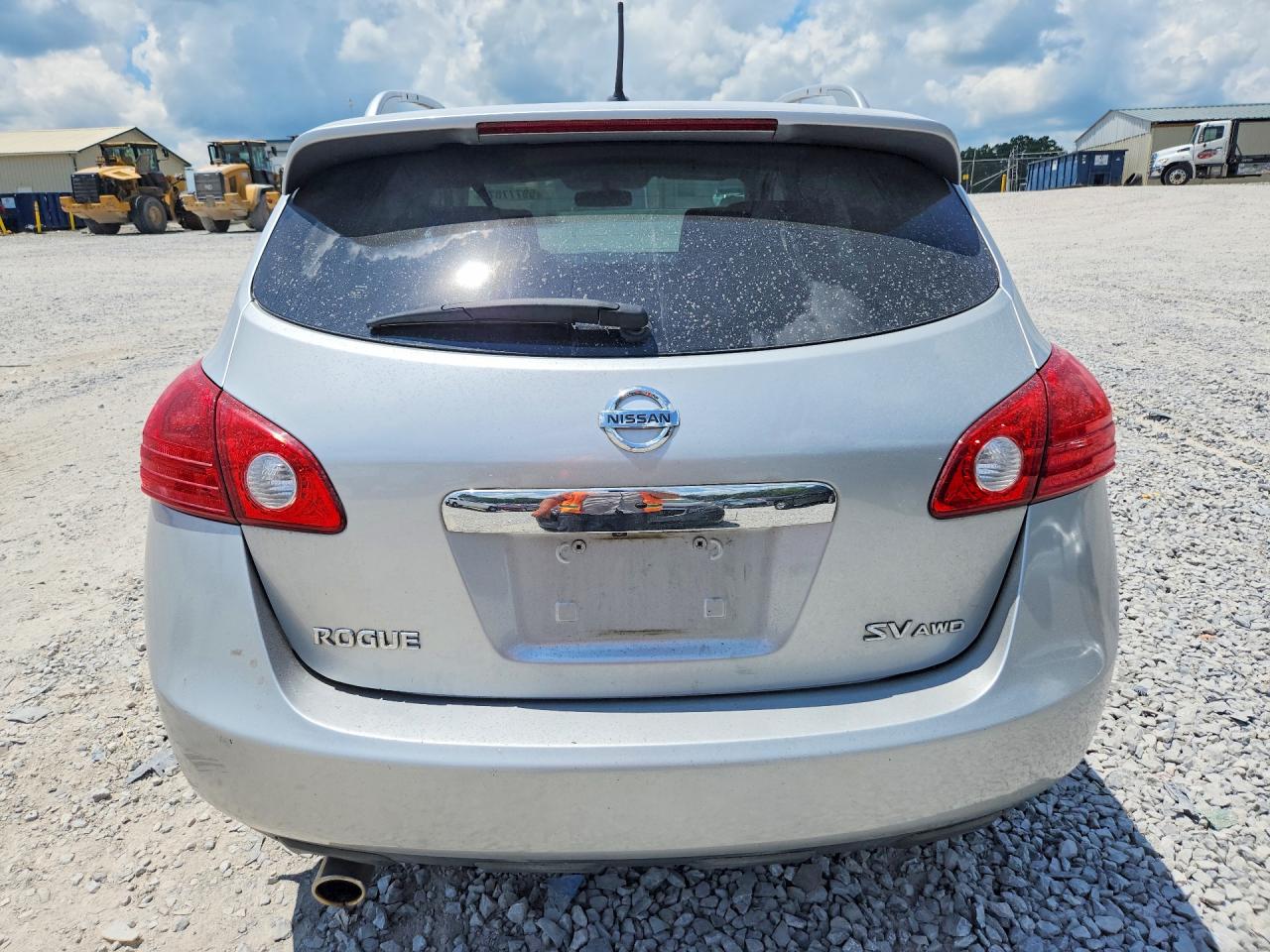 2012 Nissan Rogue S Silver vin: JN8AS5MV3CW709707