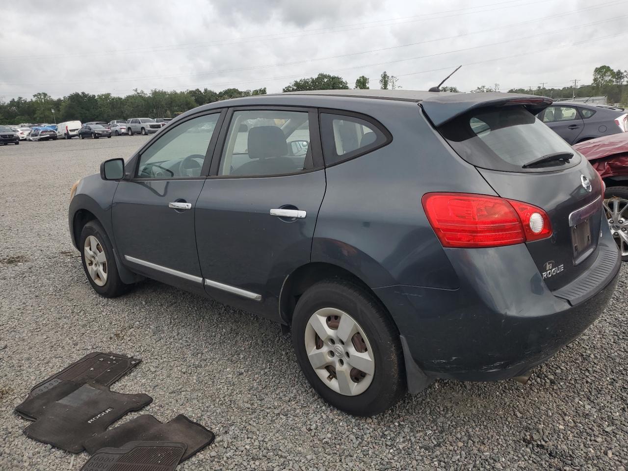 2012 Nissan Rogue S Green vin: JN8AS5MV3CW711344