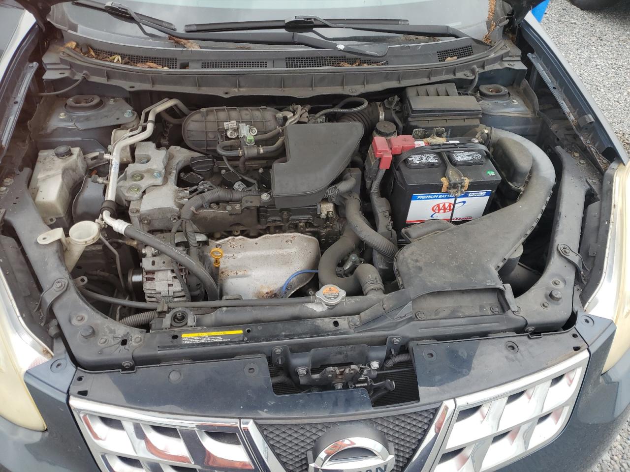 2012 Nissan Rogue S Green vin: JN8AS5MV3CW711344