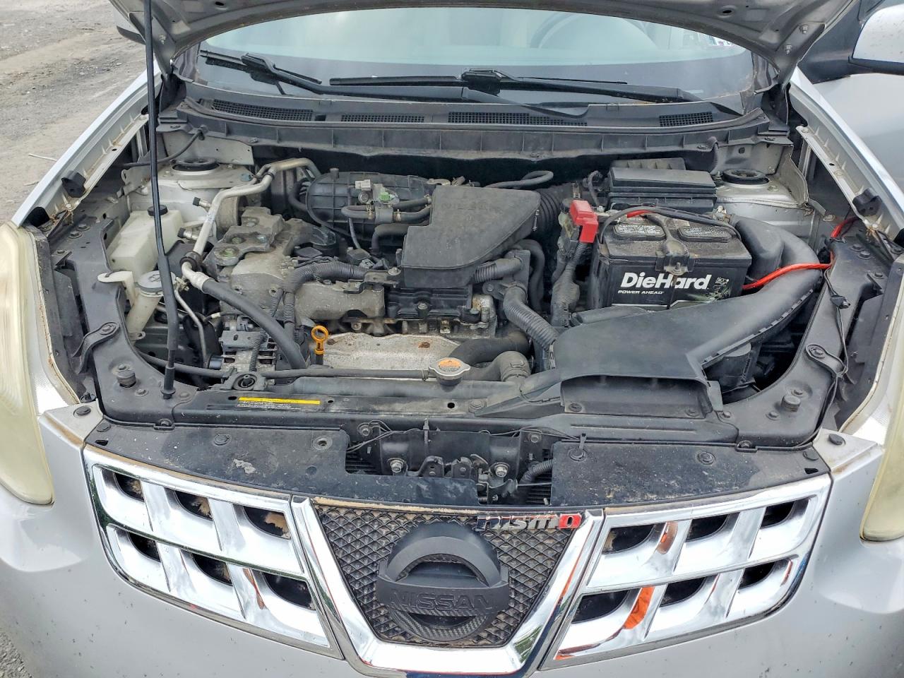 2012 Nissan Rogue S Silver vin: JN8AS5MV3CW711375