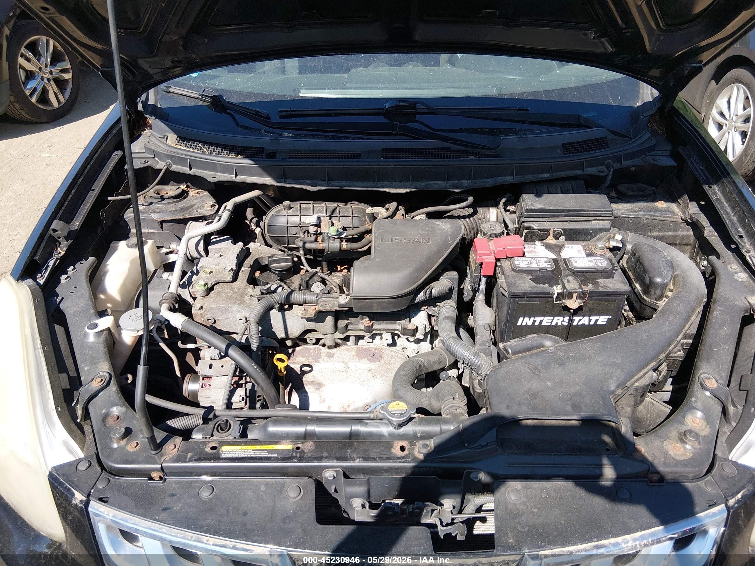 2012 Nissan Rogue Sv Black vin: JN8AS5MV3CW715300
