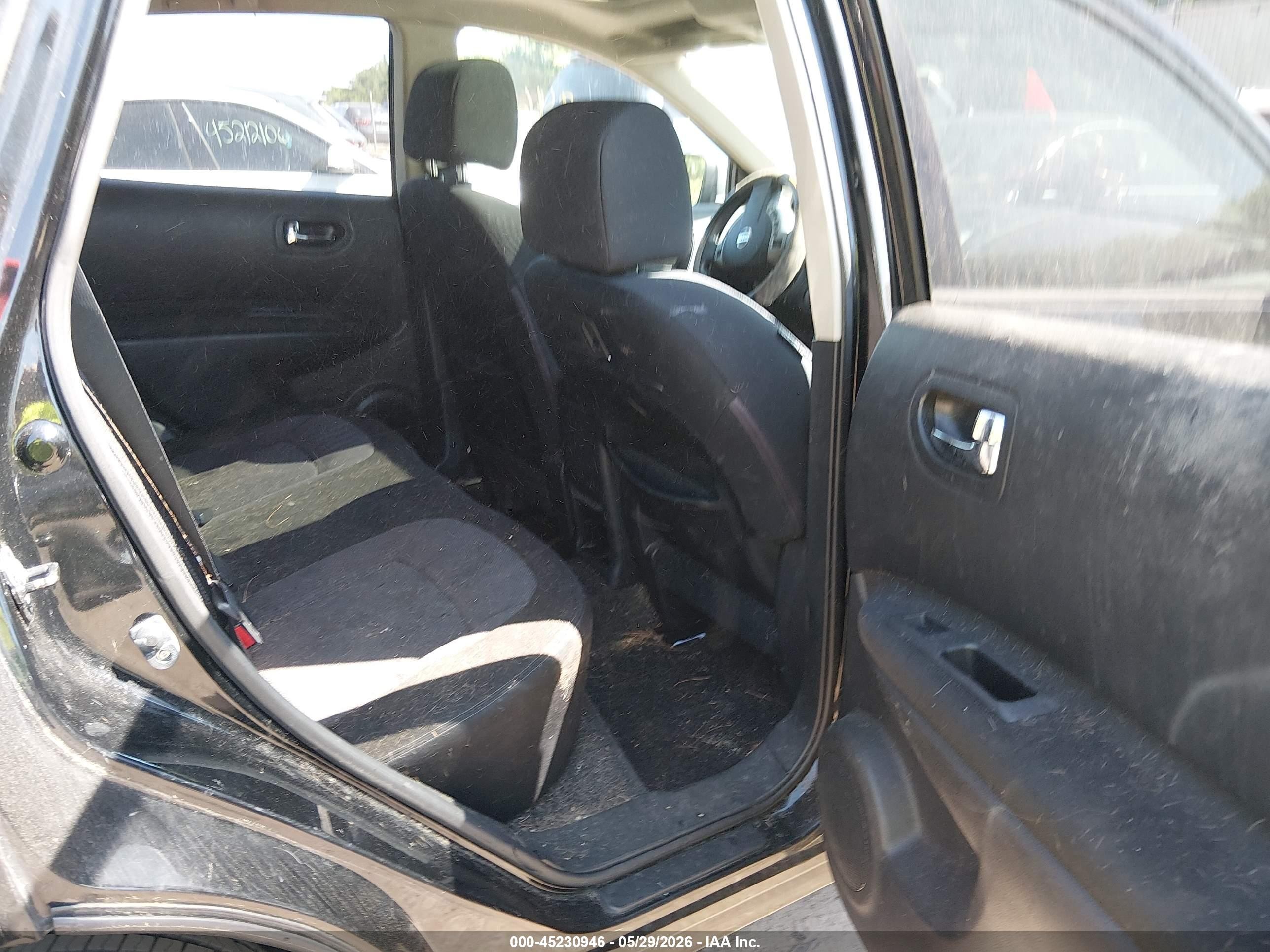 2012 Nissan Rogue Sv Black vin: JN8AS5MV3CW715300