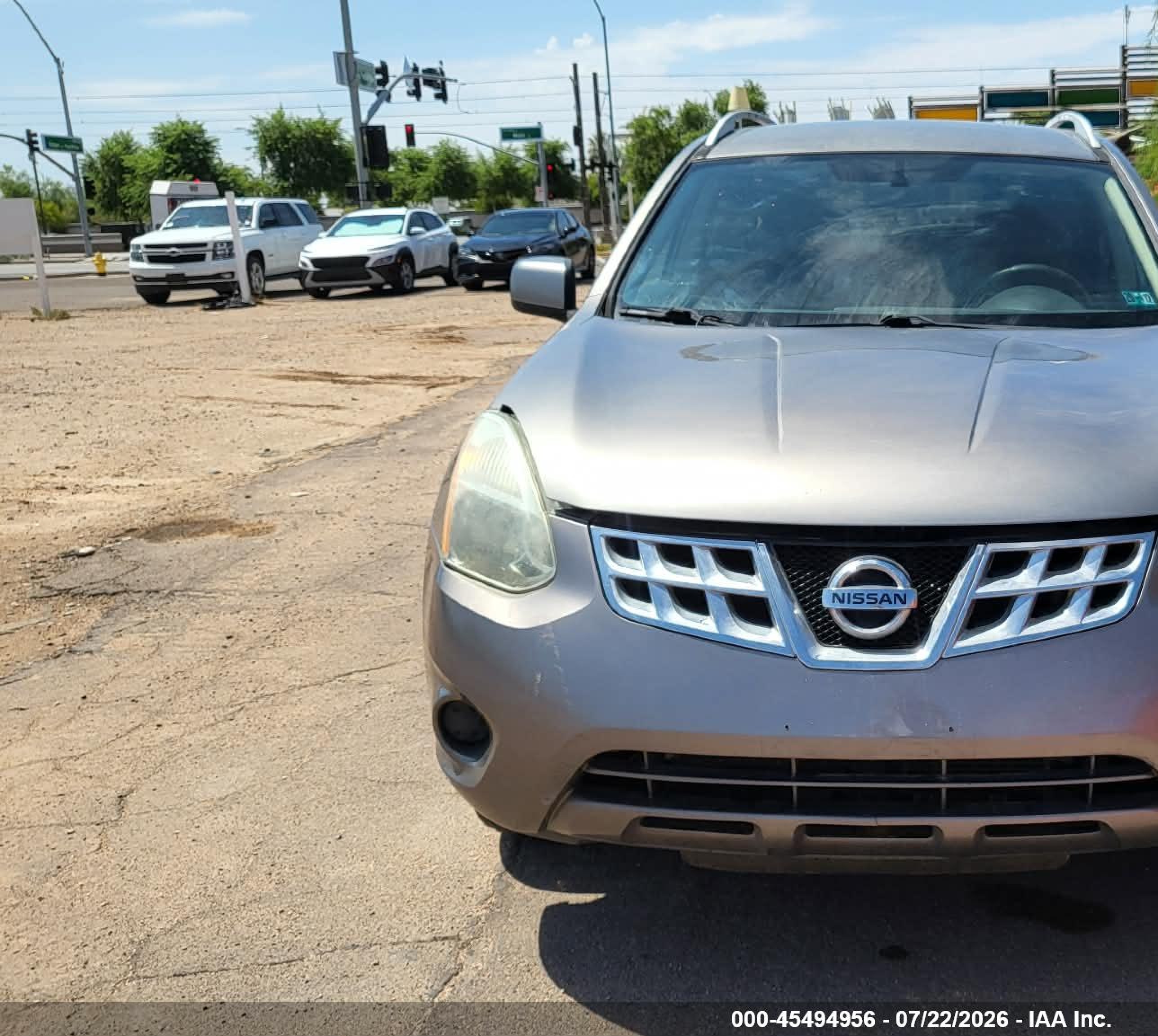 2012 Nissan Rogue Sv Gray vin: JN8AS5MV3CW717175