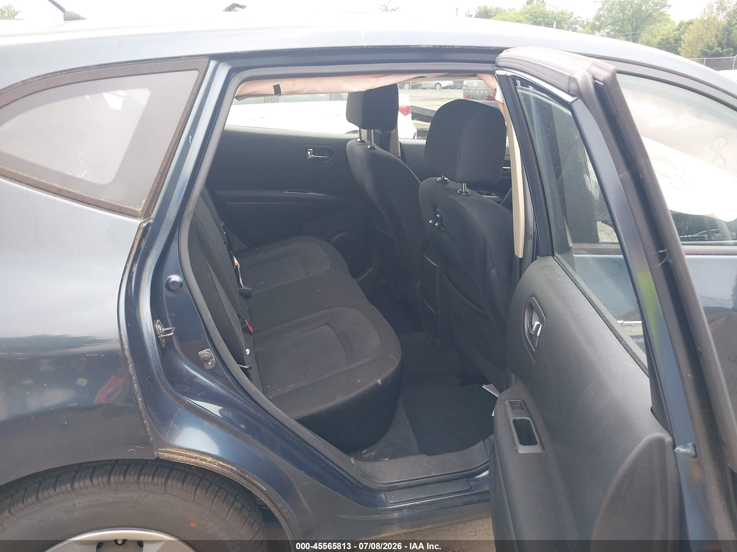 2013 Nissan Rogue S Blue vin: JN8AS5MV3DW115894