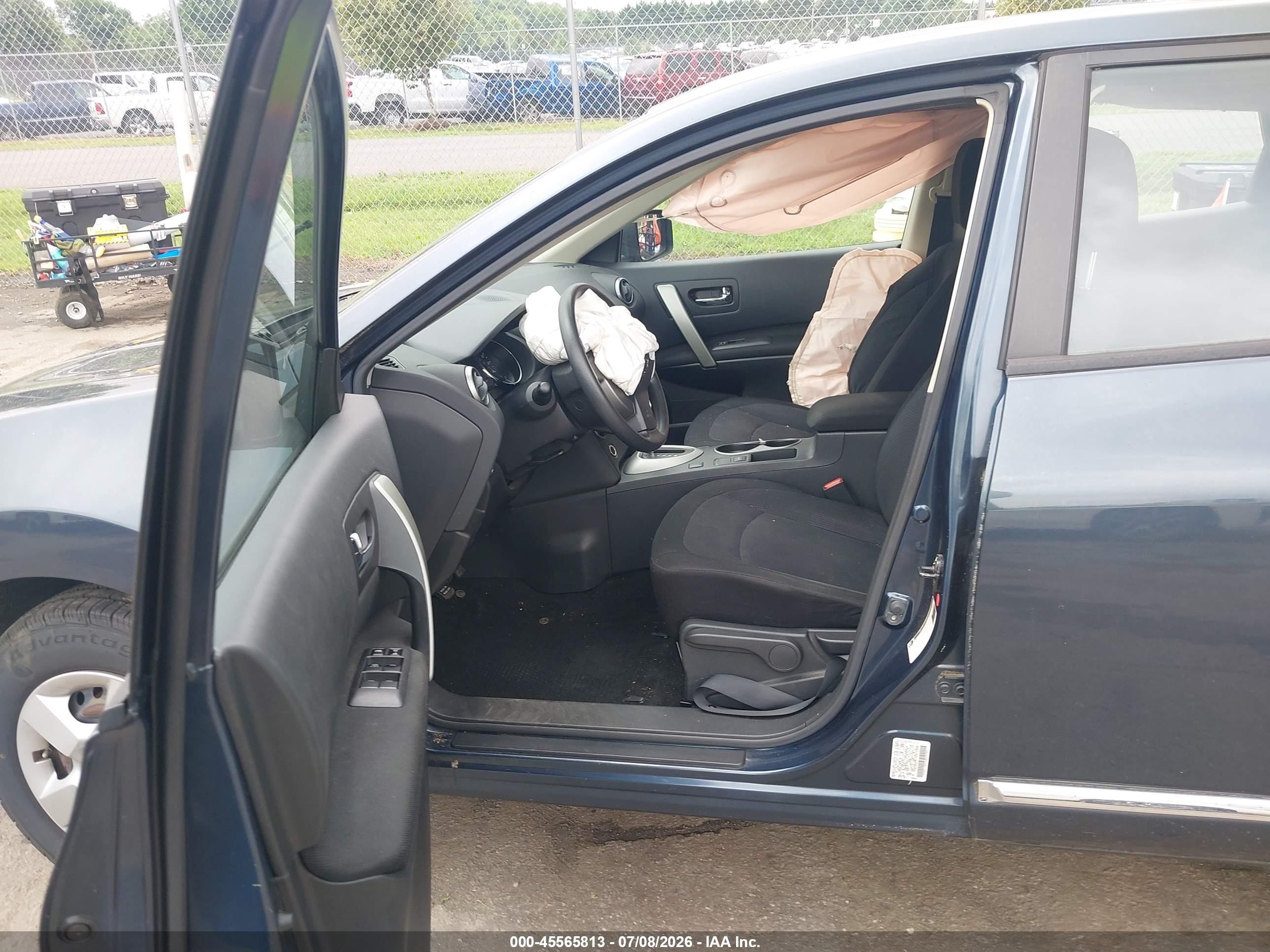 2013 Nissan Rogue S Blue vin: JN8AS5MV3DW115894