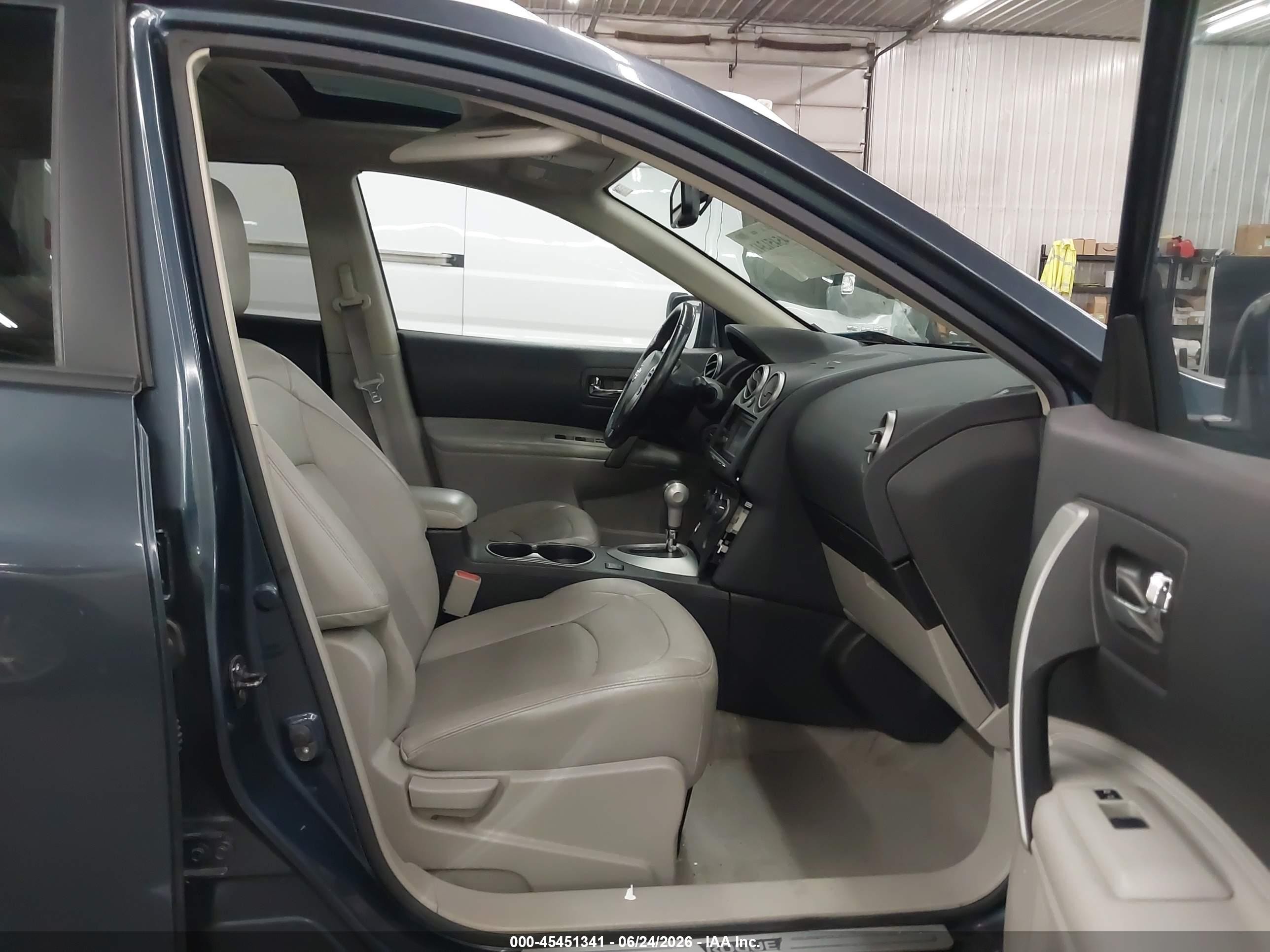 2013 Nissan Rogue Sv W/sl Pkg Blue vin: JN8AS5MV3DW122893
