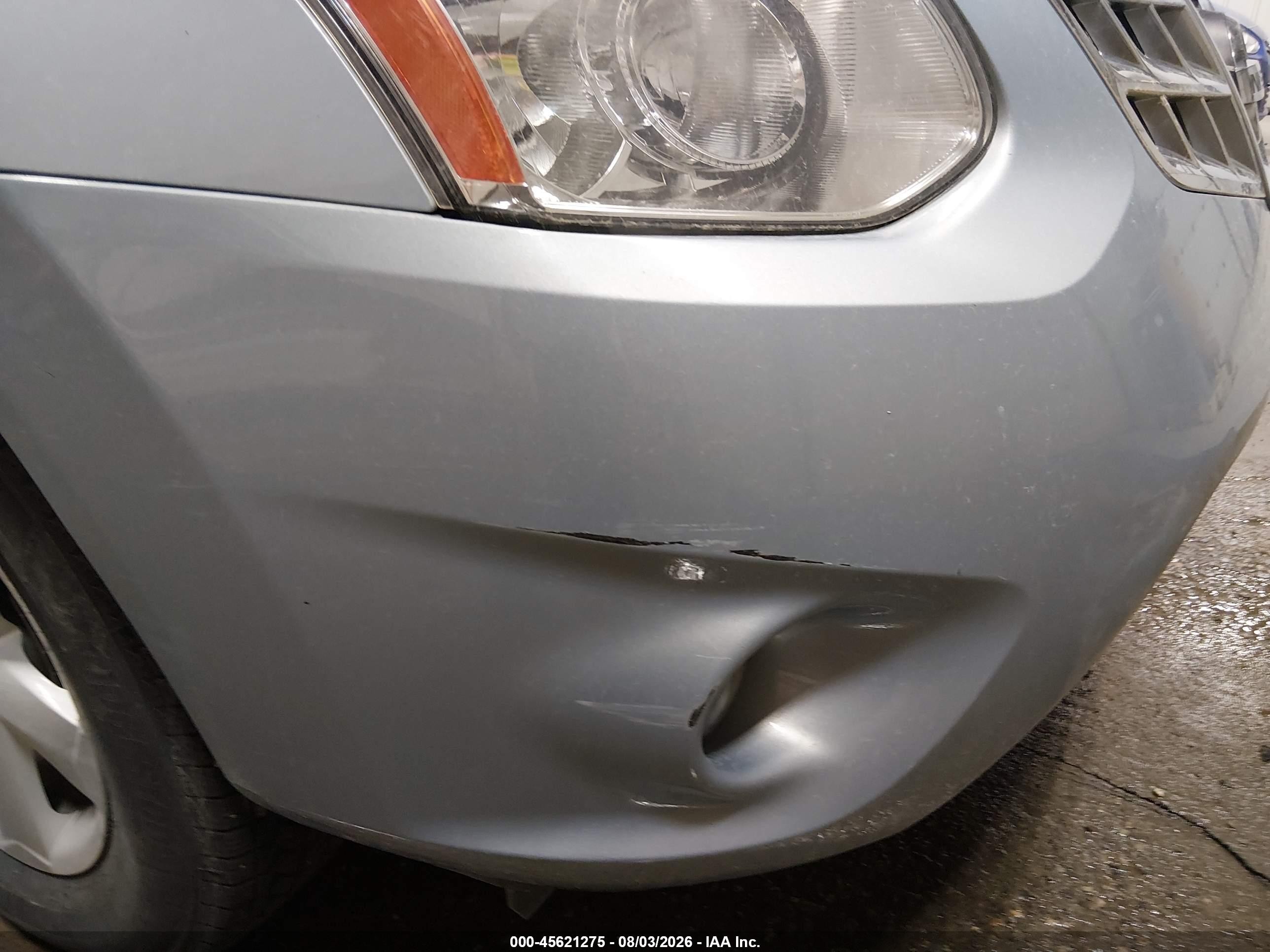 2013 Nissan Rogue S Light Blue vin: JN8AS5MV3DW126197