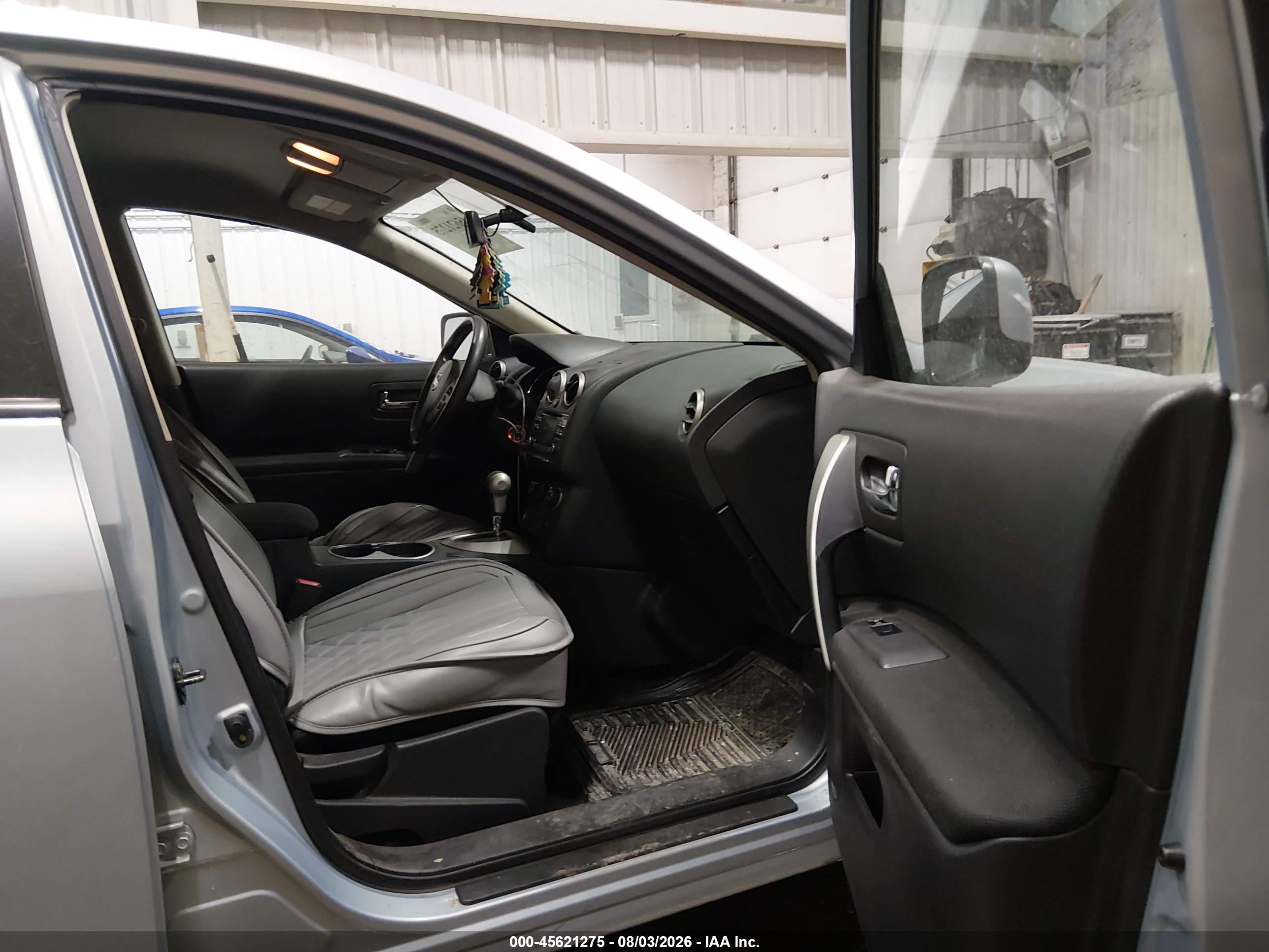 2013 Nissan Rogue S Light Blue vin: JN8AS5MV3DW126197