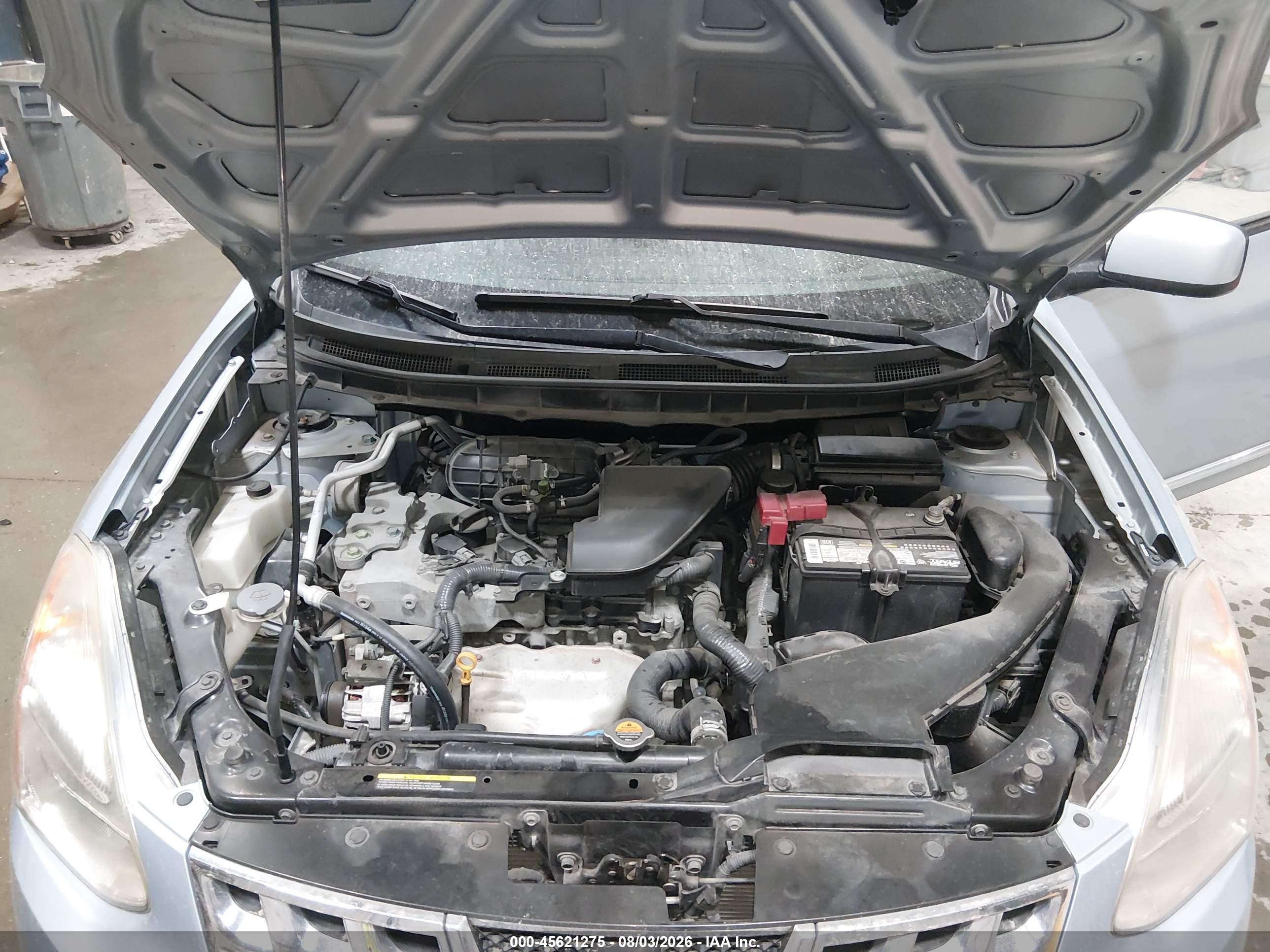 2013 Nissan Rogue S Light Blue vin: JN8AS5MV3DW126197