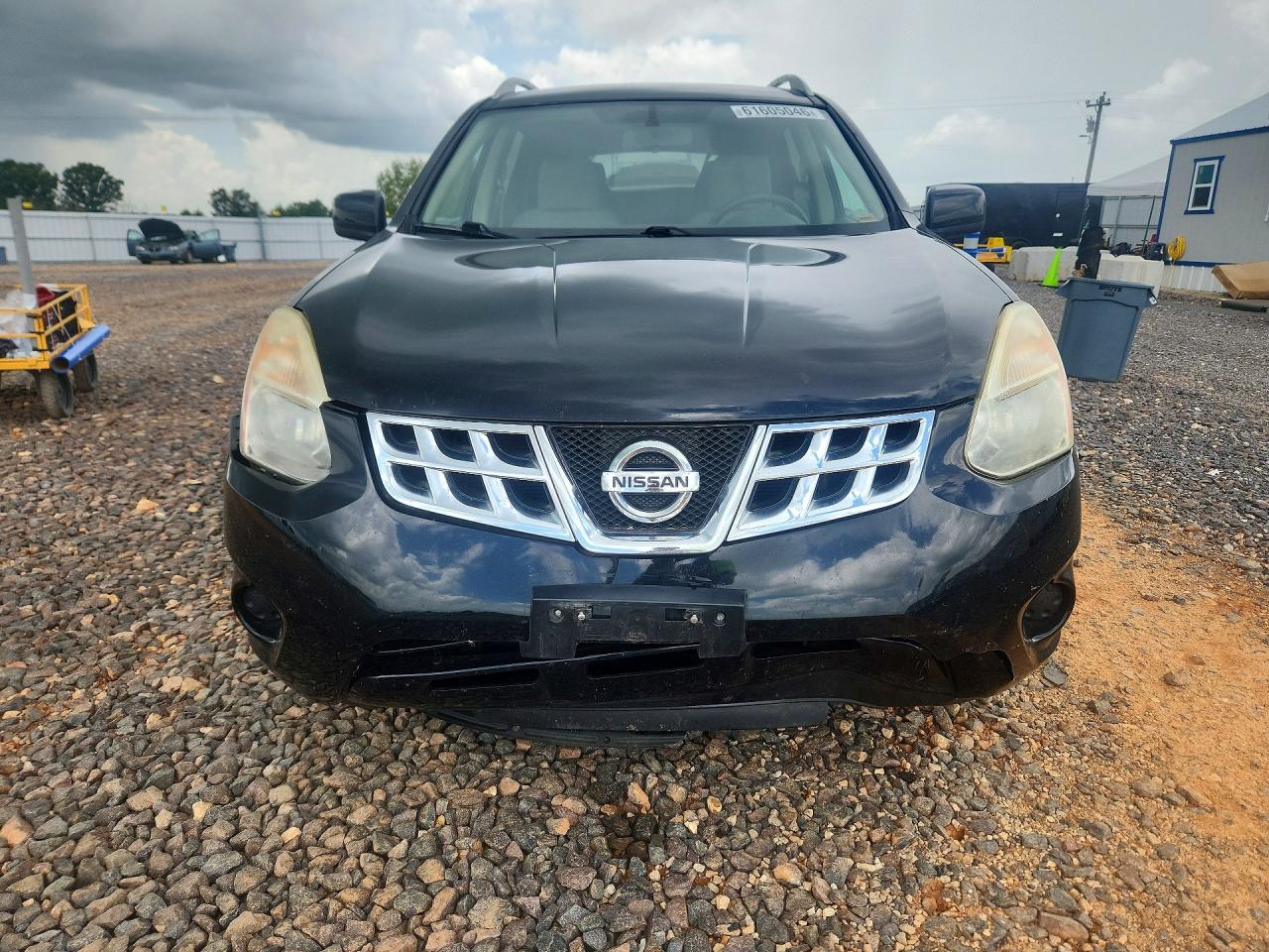 2013 Nissan Rogue S Black vin: JN8AS5MV3DW130105