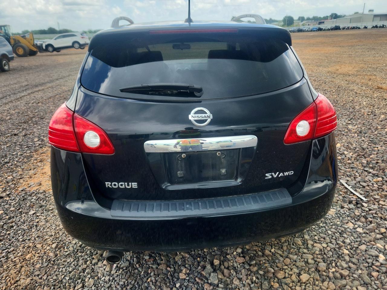 2013 Nissan Rogue S Black vin: JN8AS5MV3DW130105