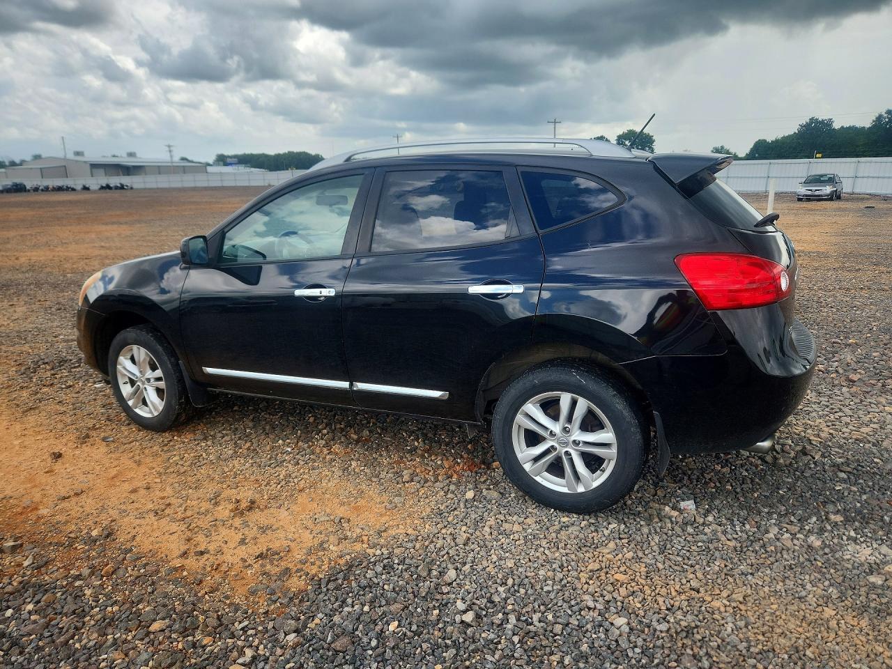 2013 Nissan Rogue S Black vin: JN8AS5MV3DW130105