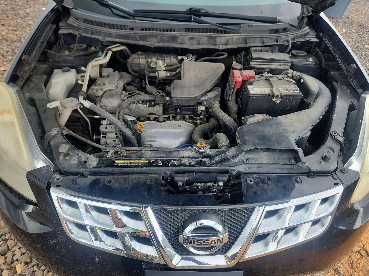 2013 Nissan Rogue S Black vin: JN8AS5MV3DW130105