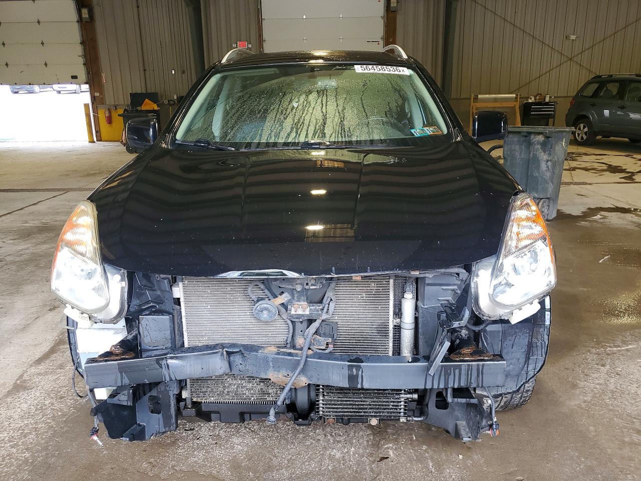 2013 Nissan Rogue S Black vin: JN8AS5MV3DW140813