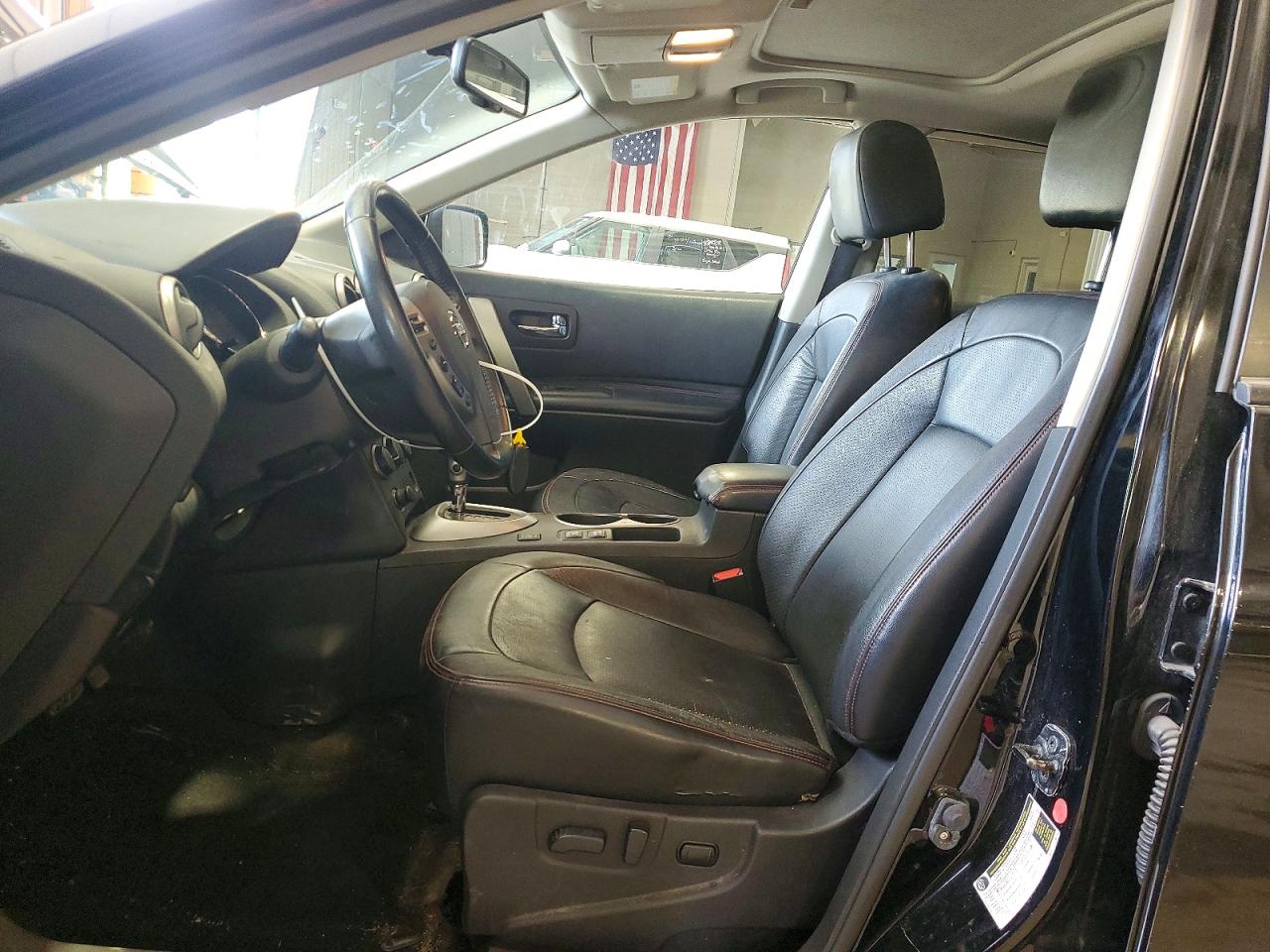 2013 Nissan Rogue S Black vin: JN8AS5MV3DW140813