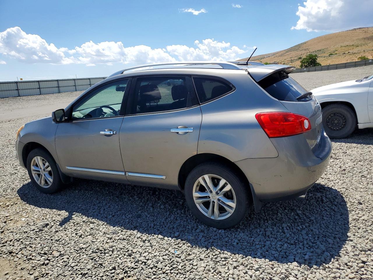 2013 Nissan Rogue S Gray vin: JN8AS5MV3DW140830