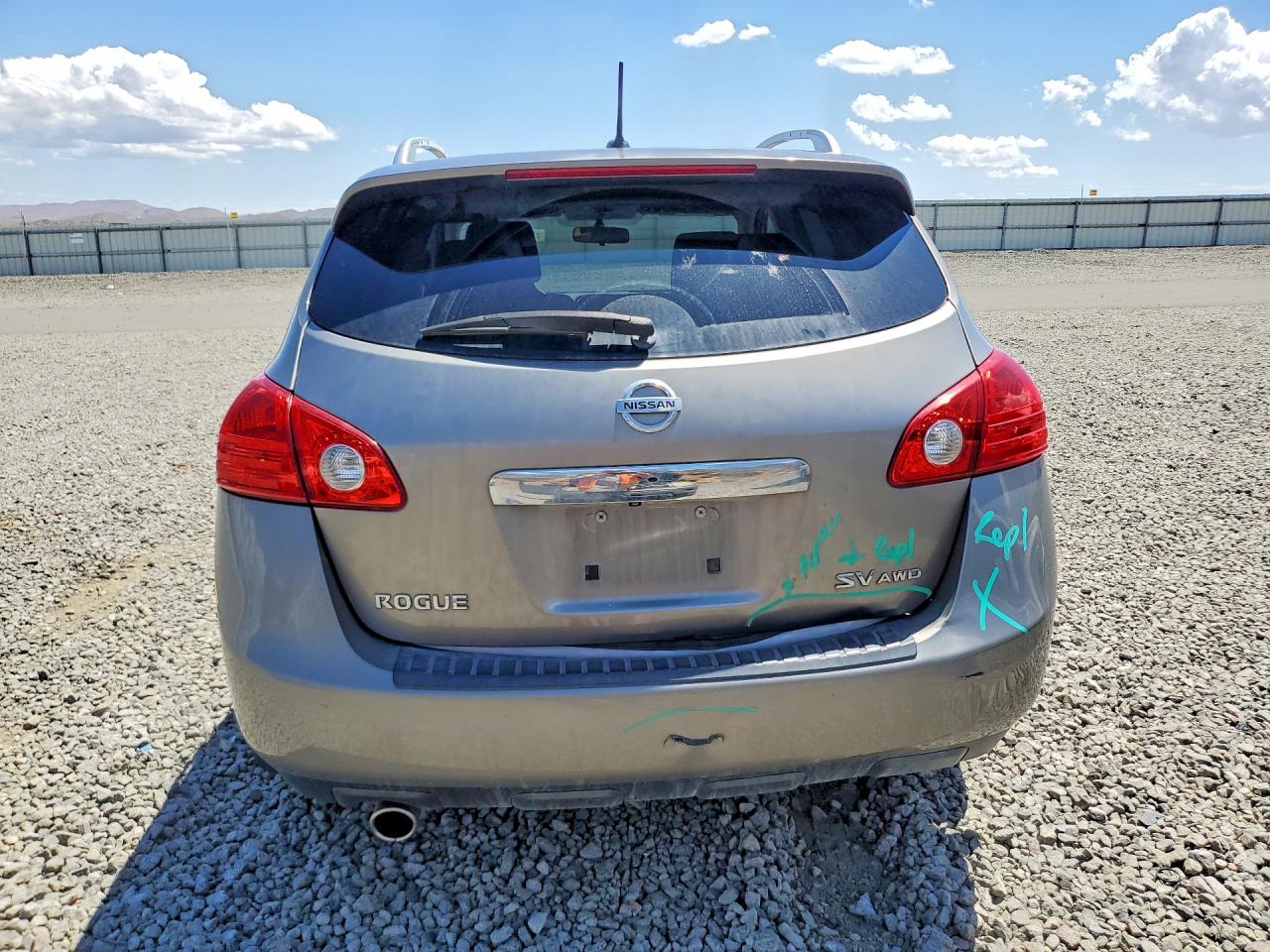 2013 Nissan Rogue S Gray vin: JN8AS5MV3DW140830